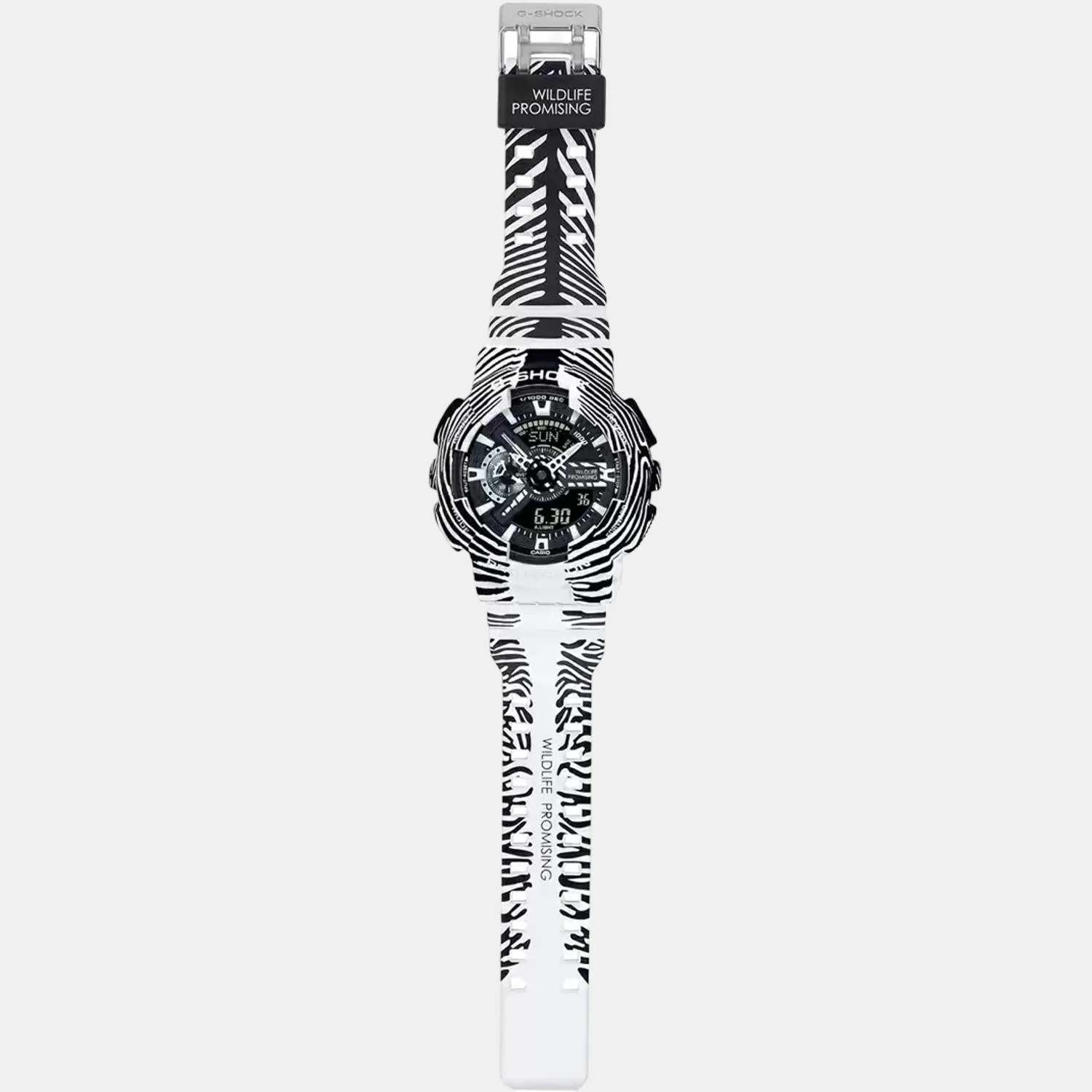 G-Shock Men Quartz White Dial Analog-Digital Resin Watch G1200 - Image 6