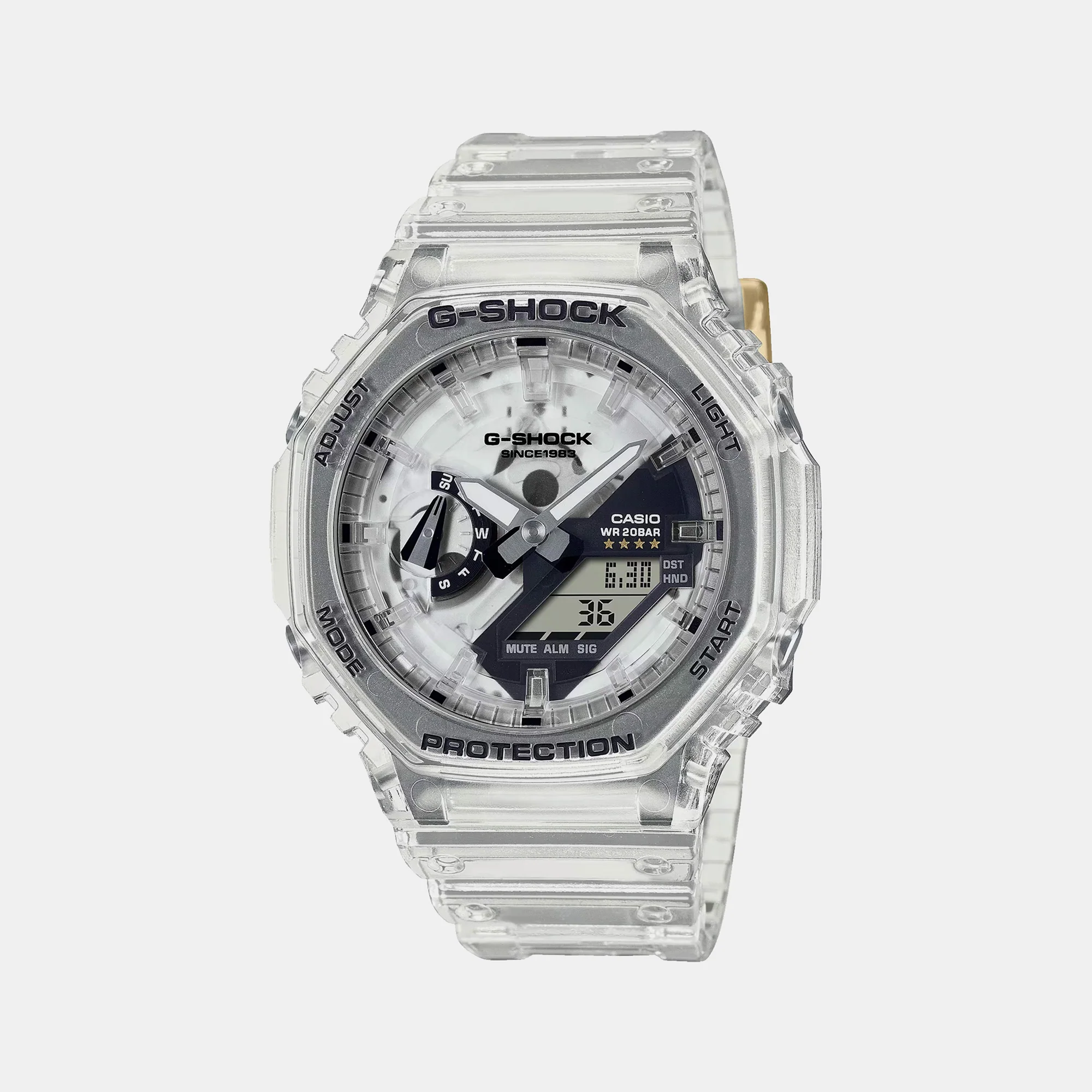 G-Shock Men Quartz White Dial Analog-Digital Watch G1442 - Image 2