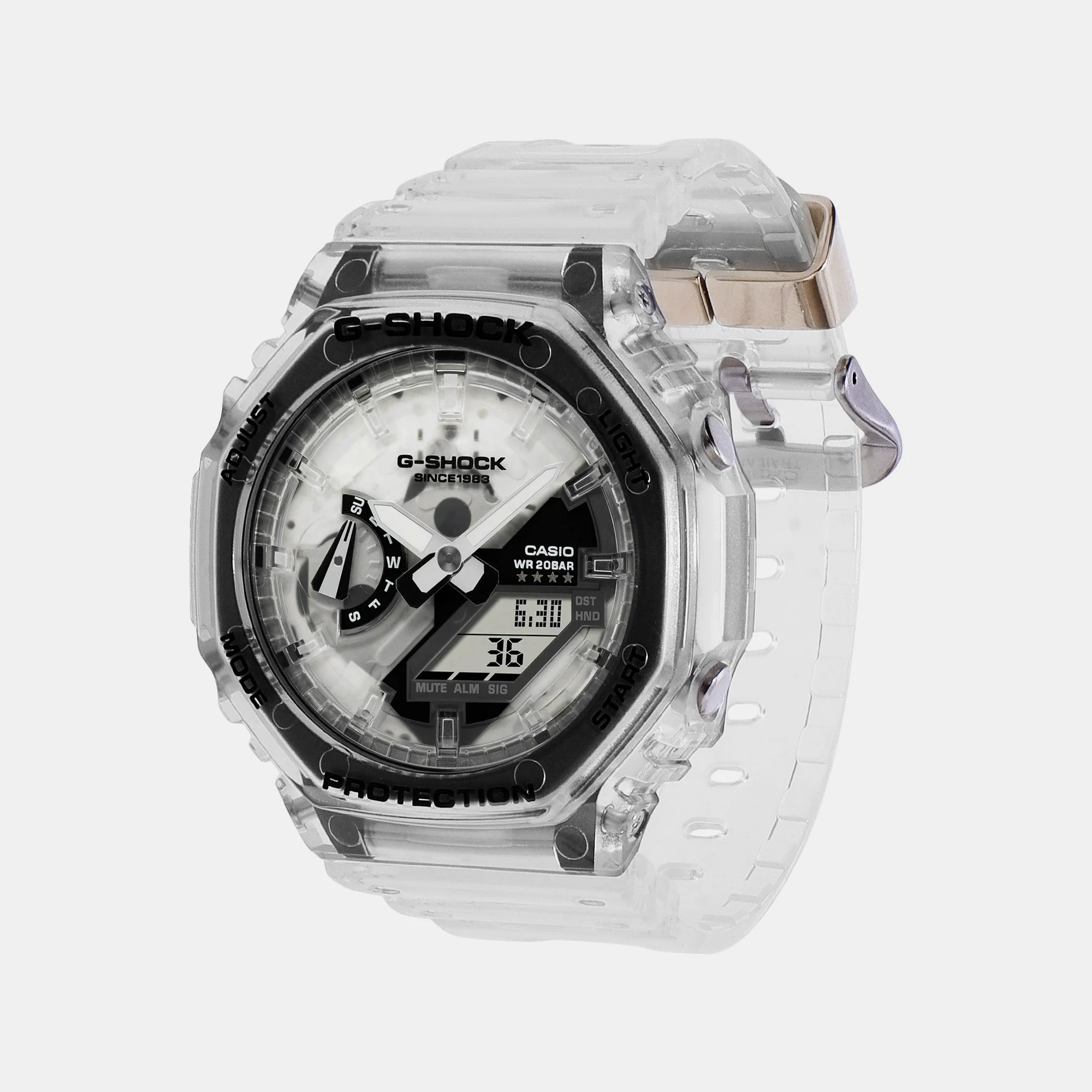 G-Shock Men Quartz White Dial Analog-Digital Watch G1442 - Image 3