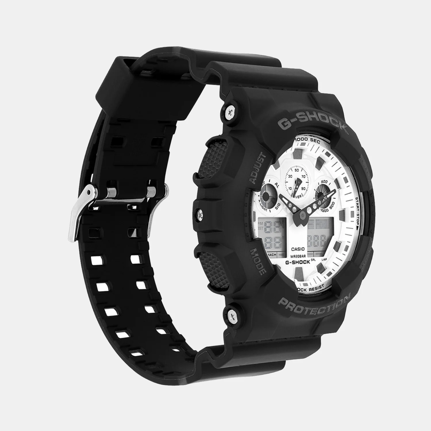G-Shock Men Quartz White Dial Analog-Digital Resin Watch G1635 - Image 5