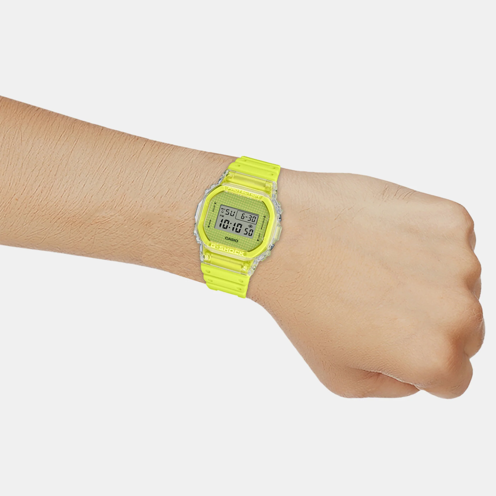 G-Shock Men Quartz Yellow Dial Digital Resin Watch G1360 - Image 6