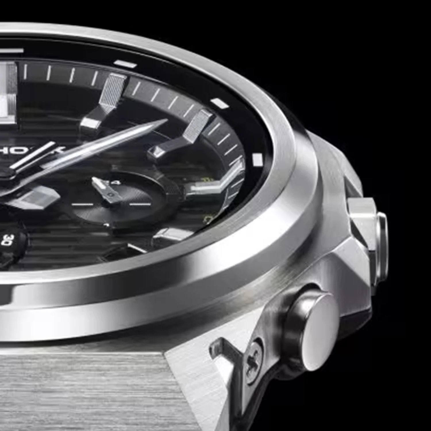 G-Shock Men Solar Black Dial Chronograph Stainless Steel Watch GST-B1000D-1A G1770 - Image 9