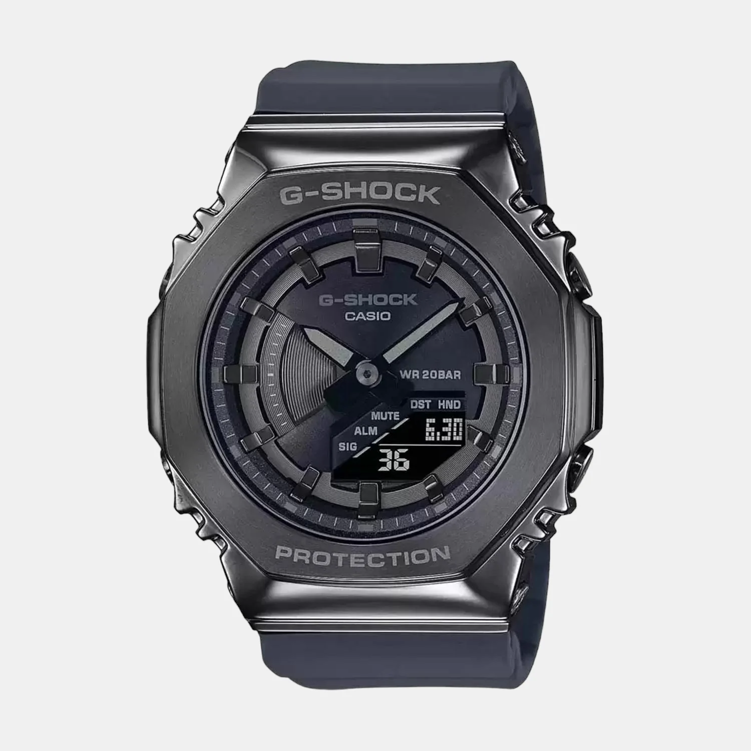 G-Shock Women Quartz Black Dial Analog-Digital Resin Watch G1164 - Image 3