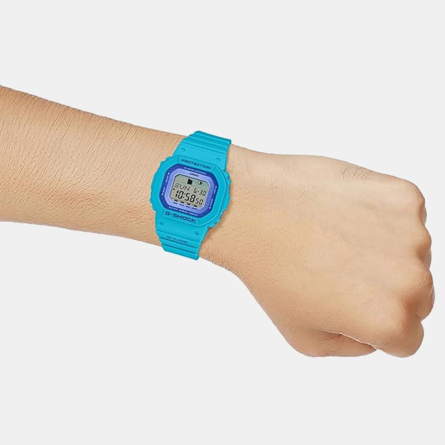 G-Shock Women Quartz Blue Dial Digital Resin Watch G1722 GLX-S5610-2DR - Image 6
