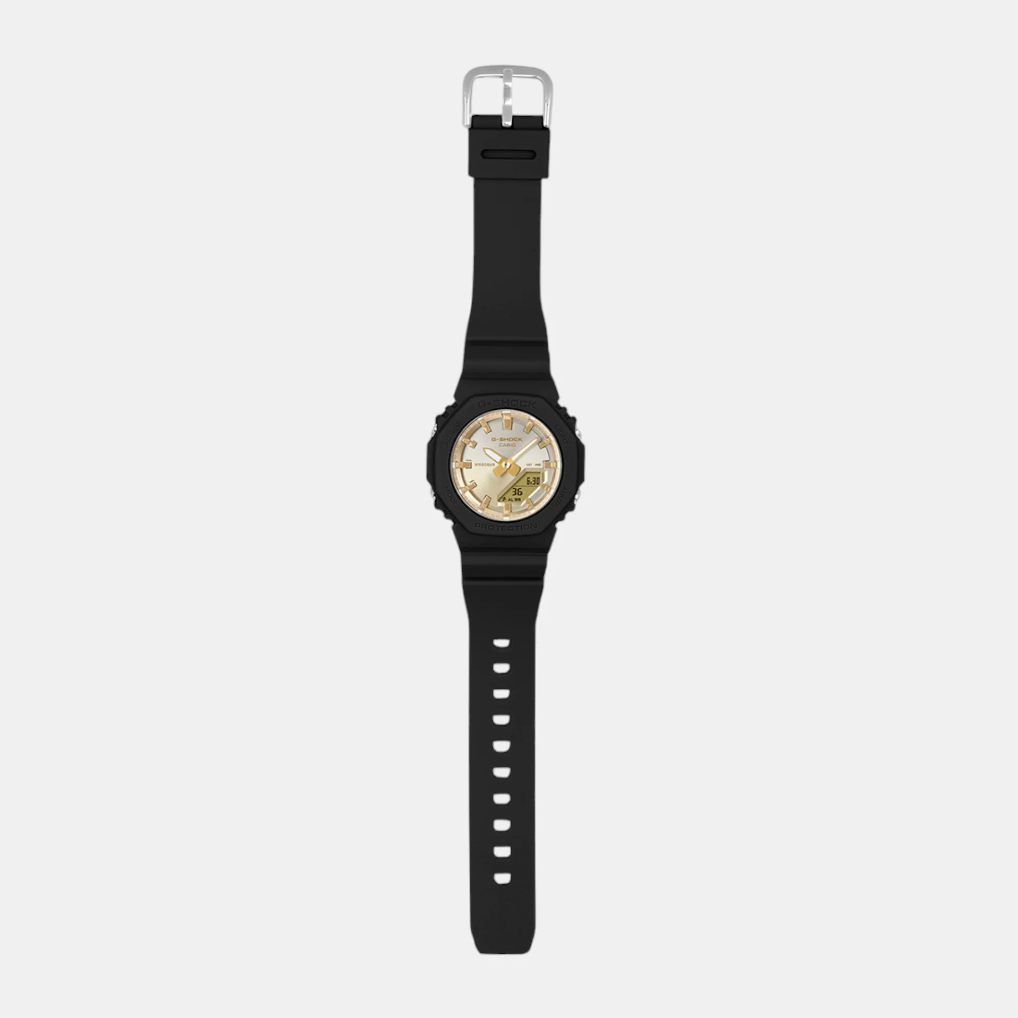 G-Shock Women Quartz Gold Dial Analog-Digital Resin Watch G1557 - Image 8