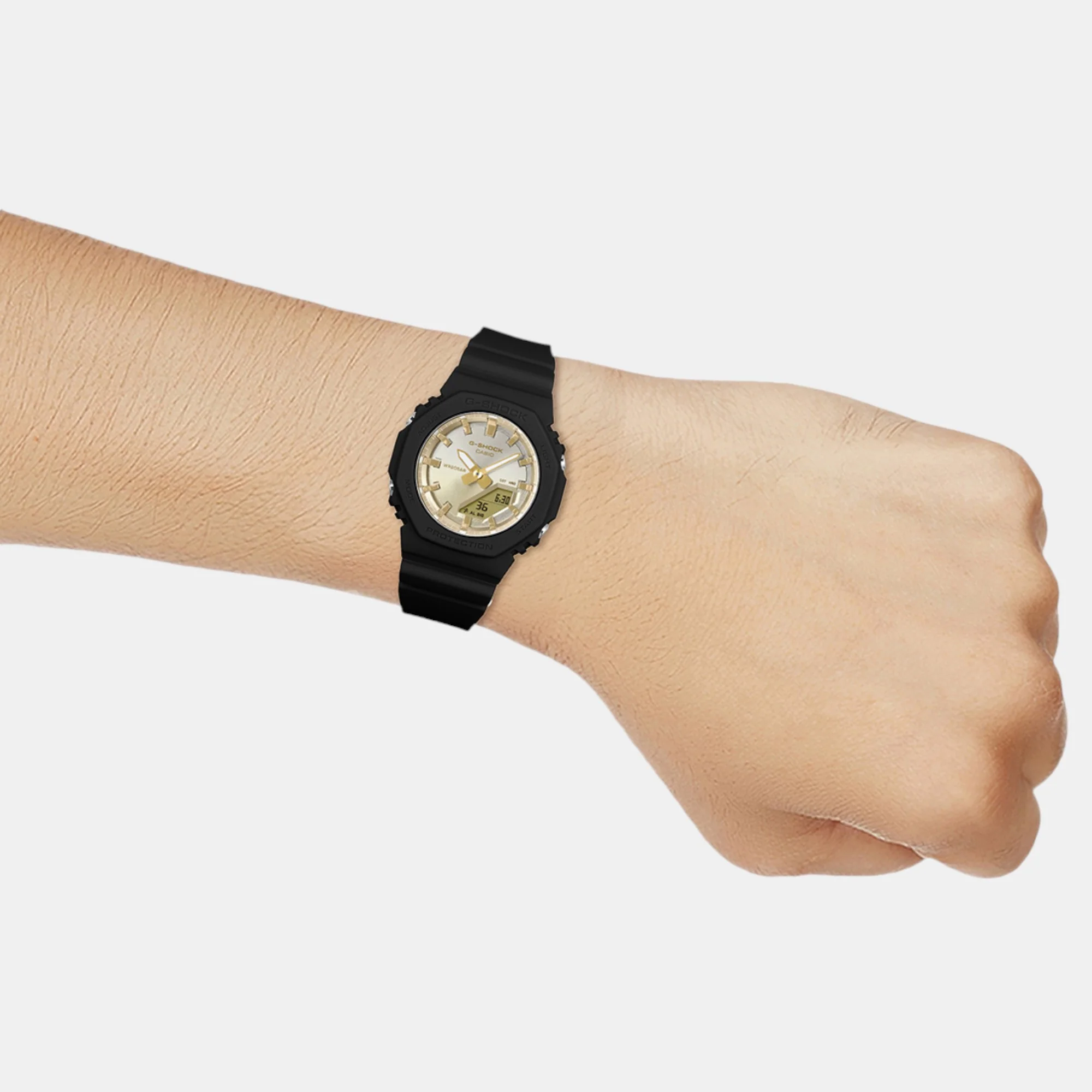 G-Shock Women Quartz Gold Dial Analog-Digital Resin Watch G1557 - Image 9