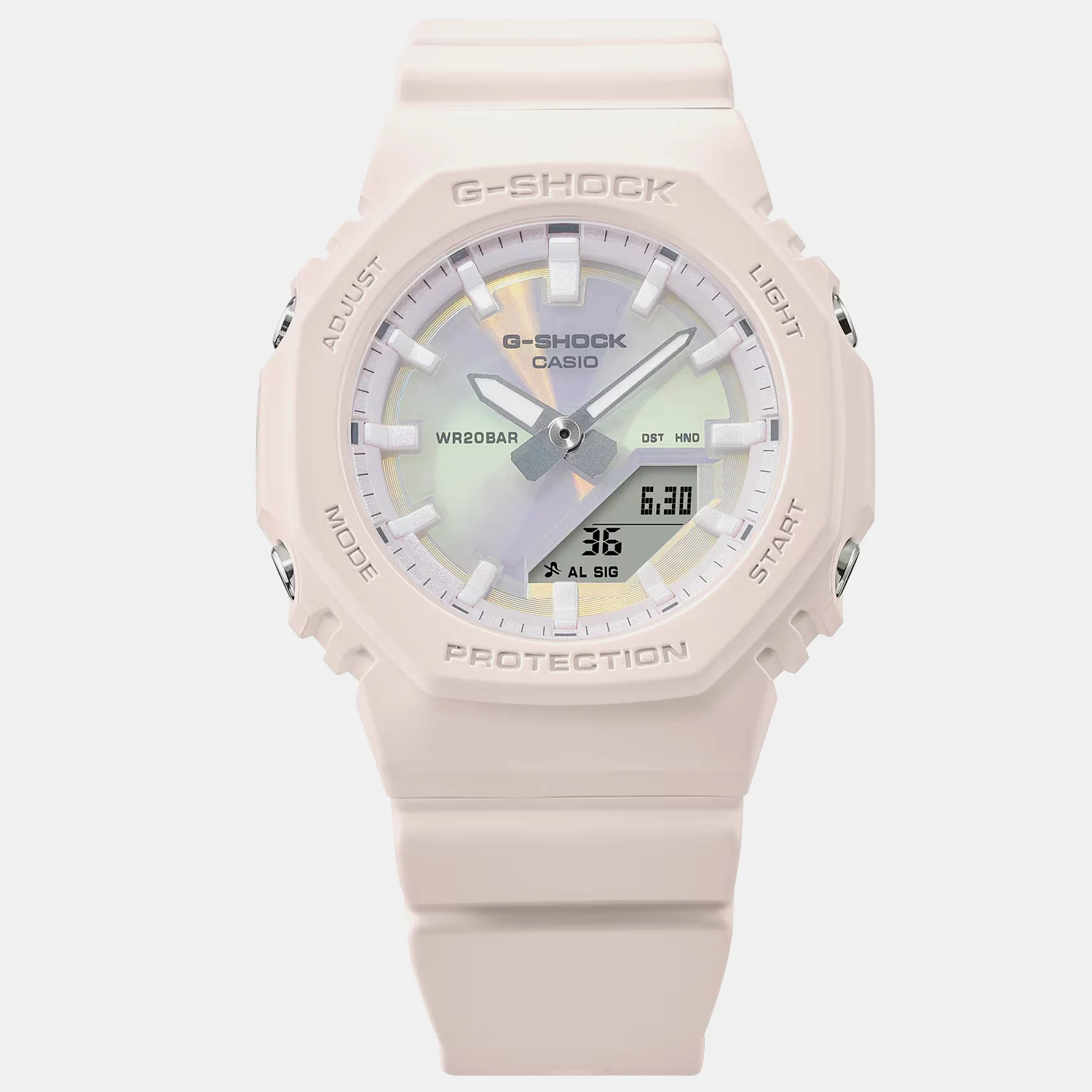 G-Shock Women Quartz Multi-Colour Dial Analog-Digital Resin Watch G1739 GMA-P2100PC-4ADR - Image 4