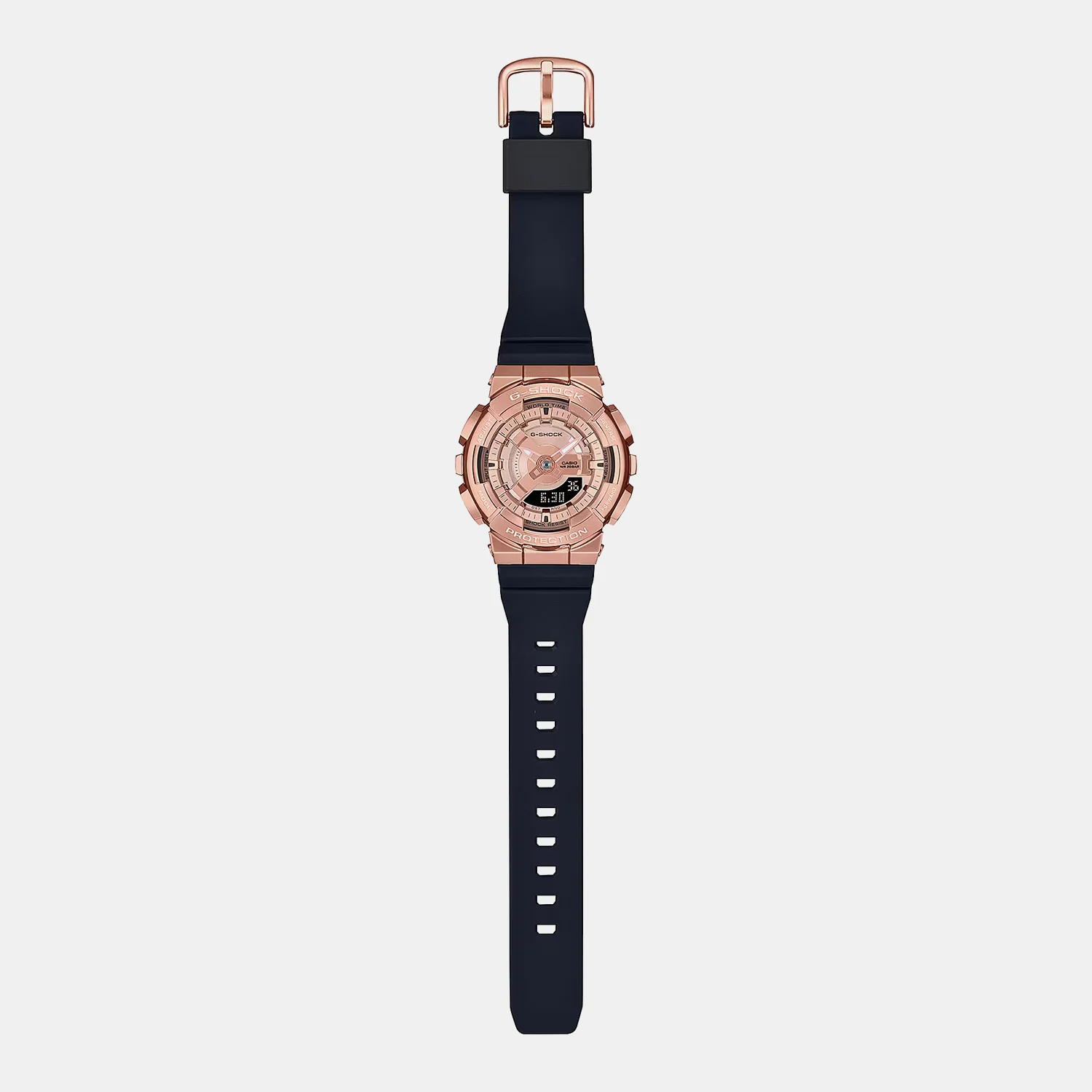 G-Shock Women Quartz Rose Gold Dial Analog-Digital Resin Watch G1315 - Image 8