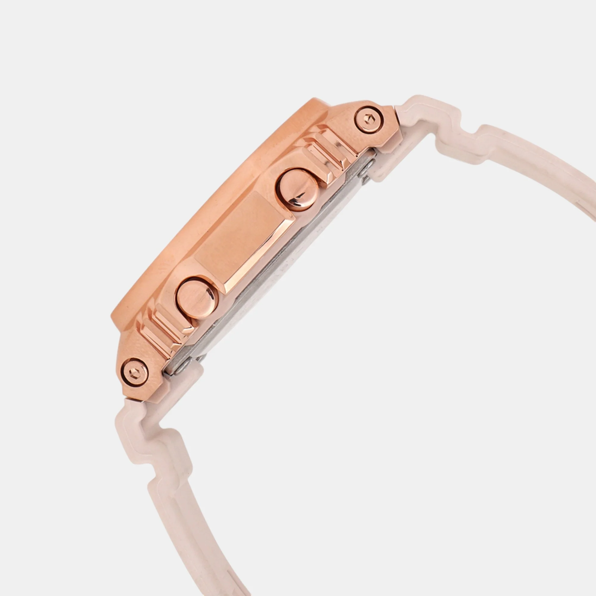 G-Shock Women Quartz Rose Gold Dial Analog-Digital Resin Watch G1463 - Image 4
