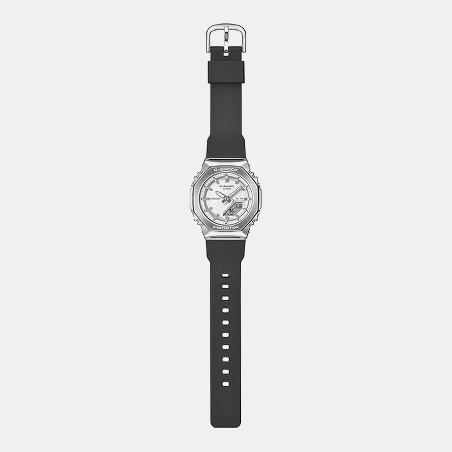 G-shock Women Quartz Silver Dial Analog-Digital Resin Watch G1782 - Image 8