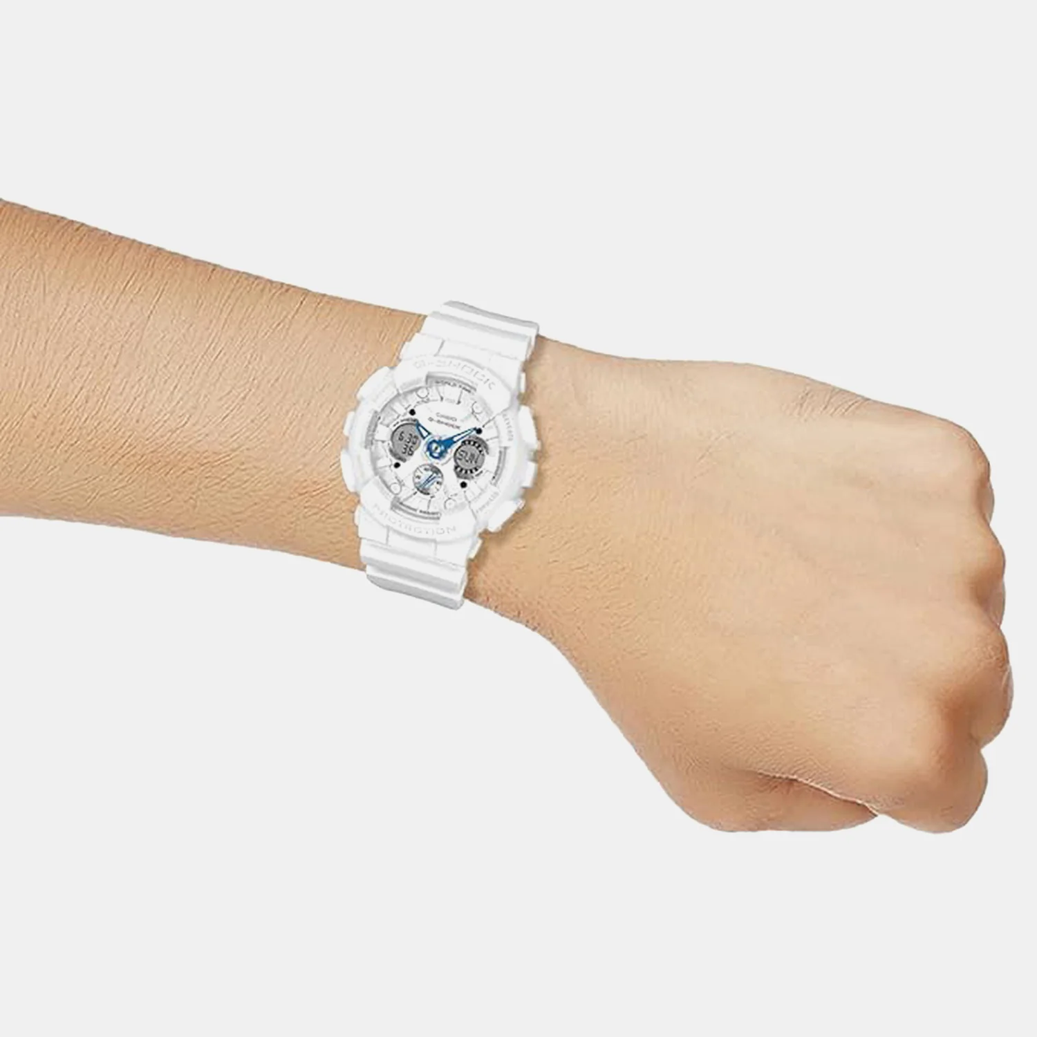 G-Shock Women Quartz White Dial Analog-Digital Resin Watch G1721 GMA-S120SA-7A2DR - Image 6