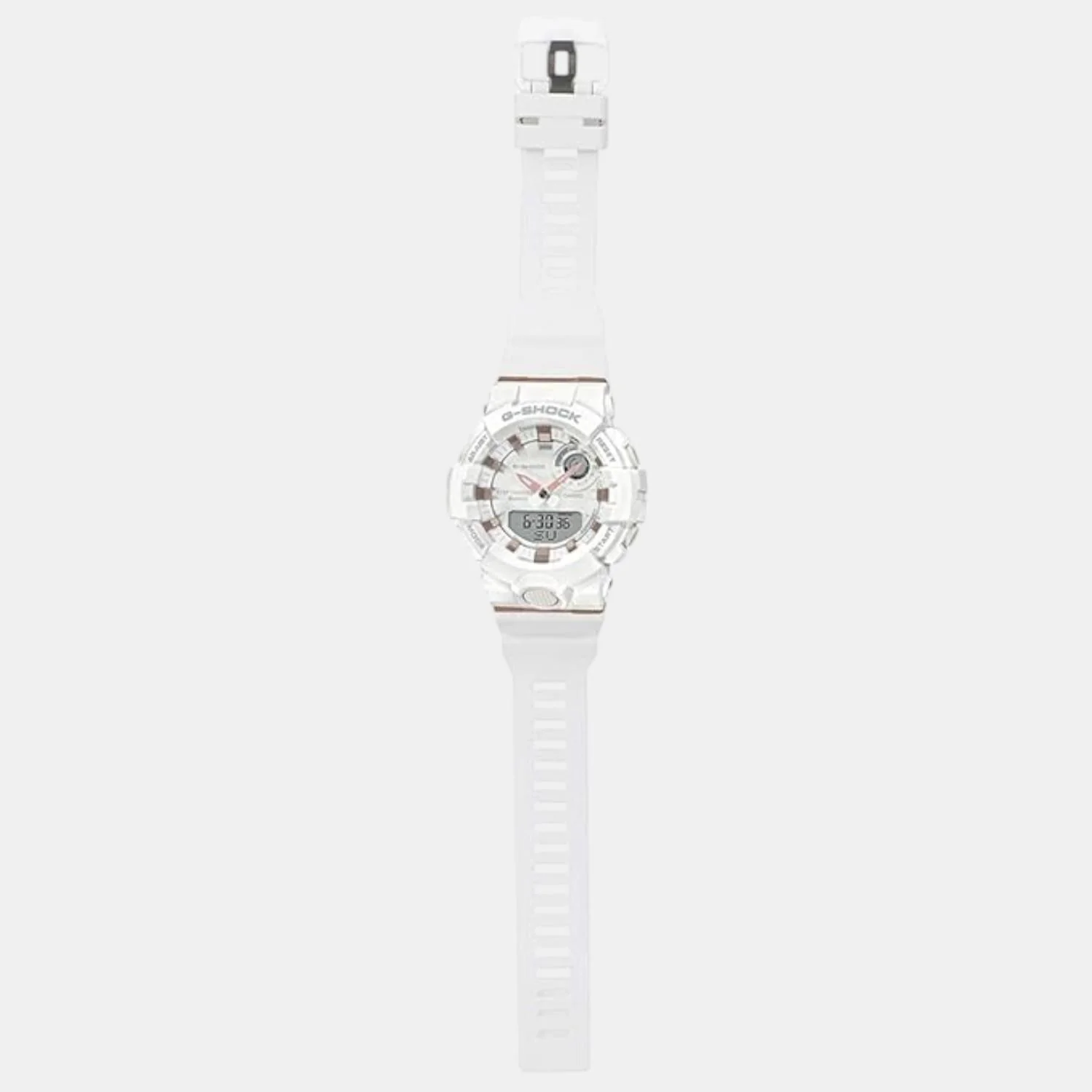 G-Shock Women Quartz White Dial Analog-Digital Resin Watch G998 - Image 4