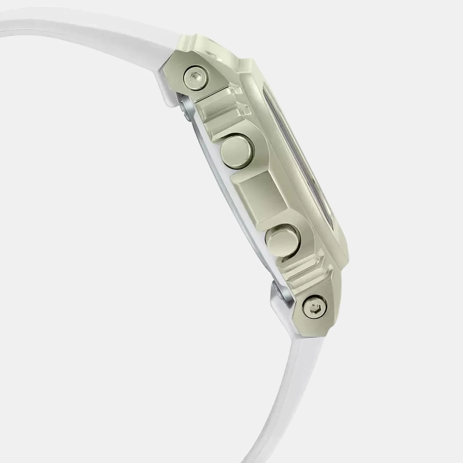 G-Shock Women Quartz White Dial Digital Resin Watch G1069 - Image 4