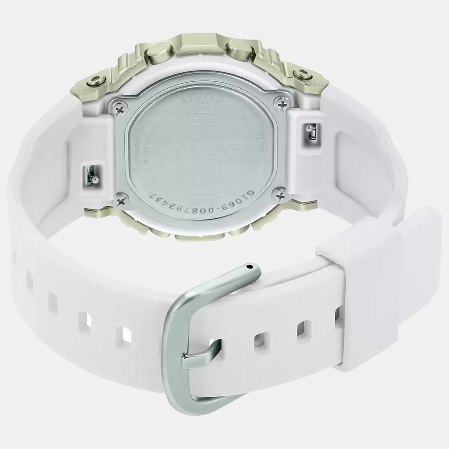 G-Shock Women Quartz White Dial Digital Resin Watch G1069 - Image 5