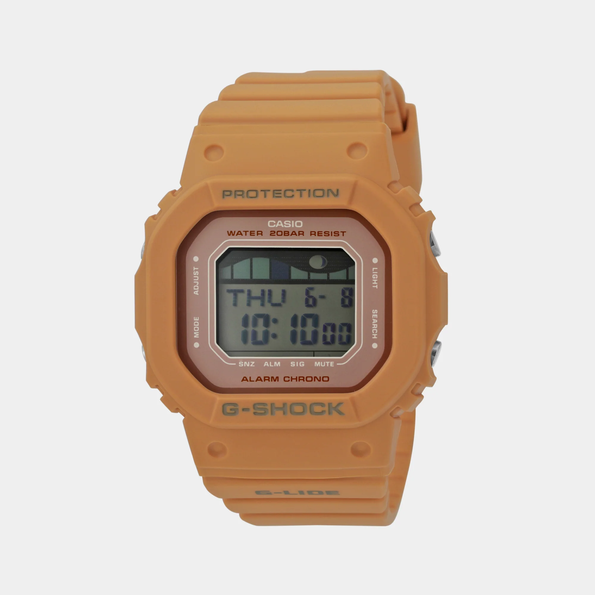 G-Shock Women Women Quartz Red Dial Digital Resin Watch G1398