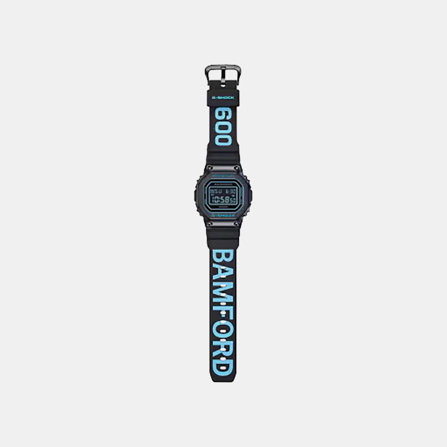 Men Quartz Black Dial Digital Resin Watch G1765 - Image 3