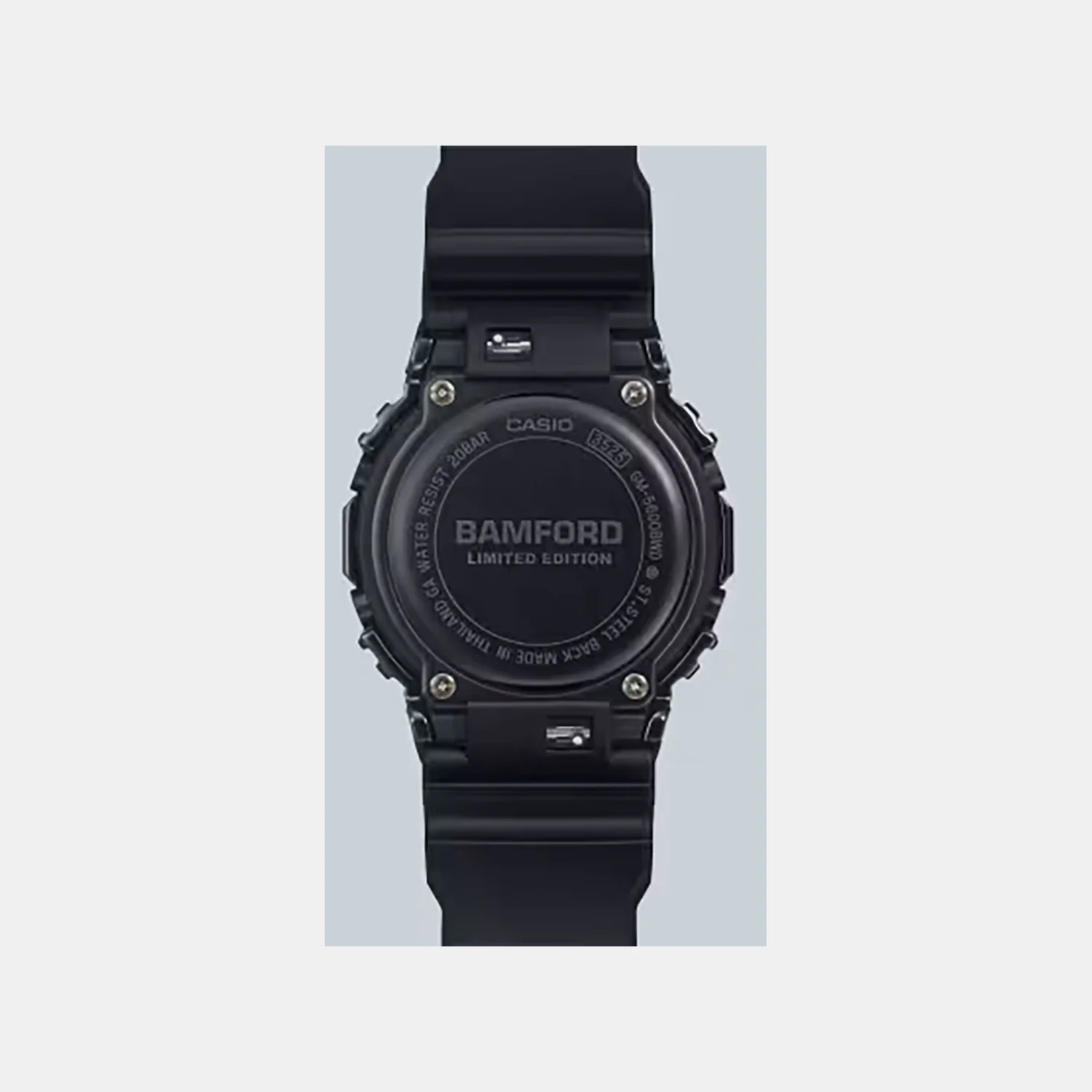 Men Quartz Black Dial Digital Resin Watch G1765 - Image 4