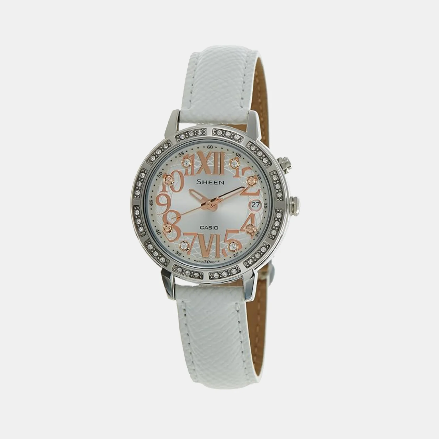 Sheen Women Quartz Multi Dial Analog Leather Watch SX082
