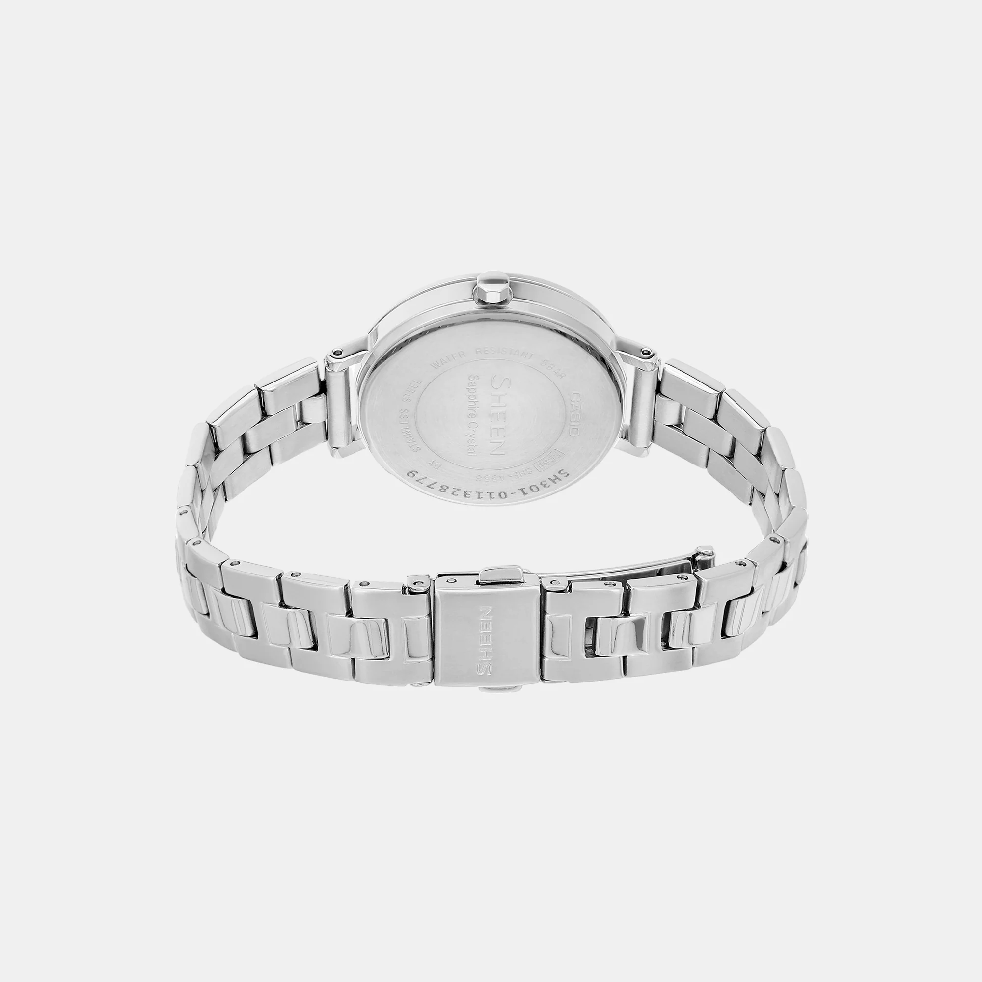 Sheen Women Quartz Silver Dial Analog Stainless Steel Watch SH301 - Image 2