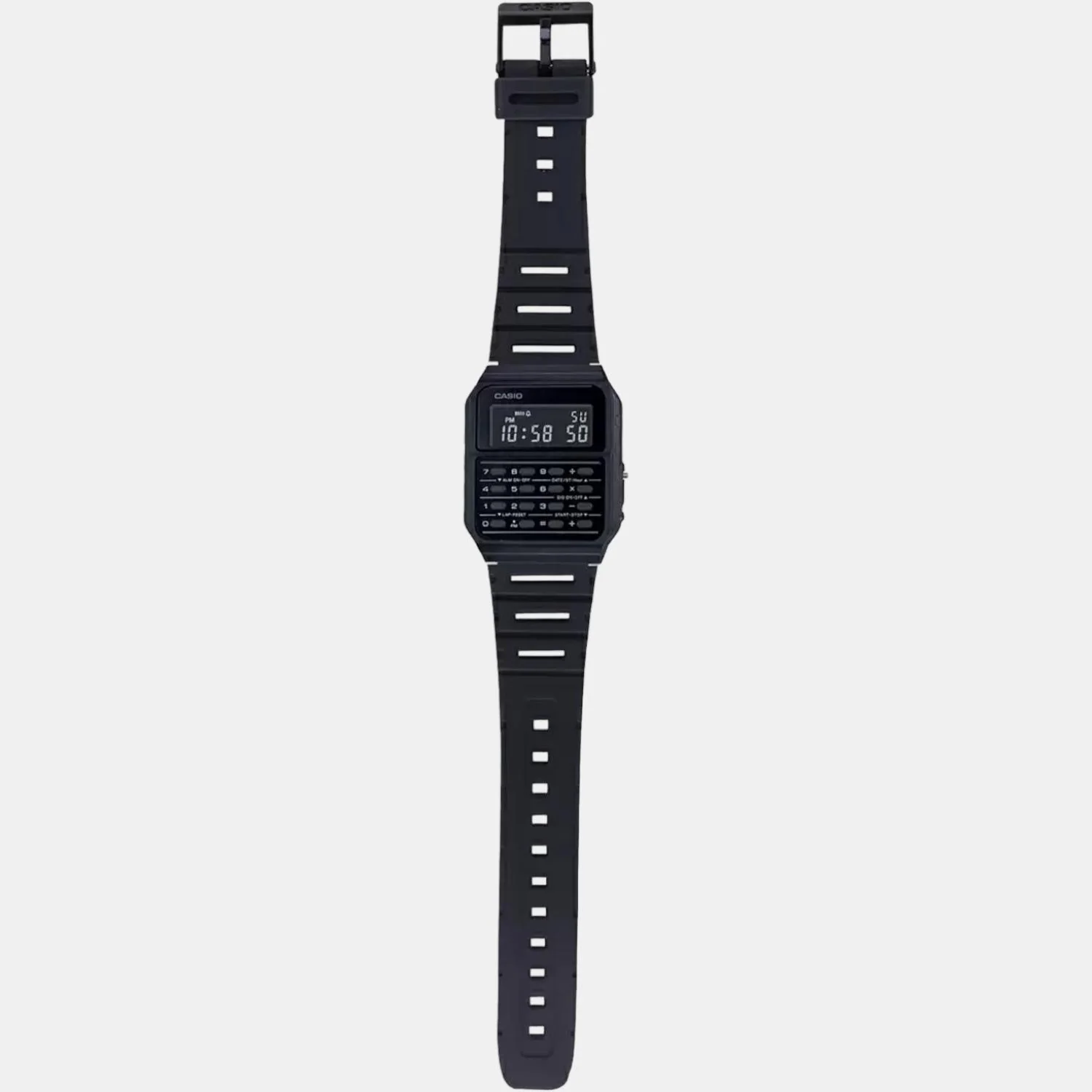Vintage Men Quartz Black Dial Digital Resin Watch D208 - Image 6