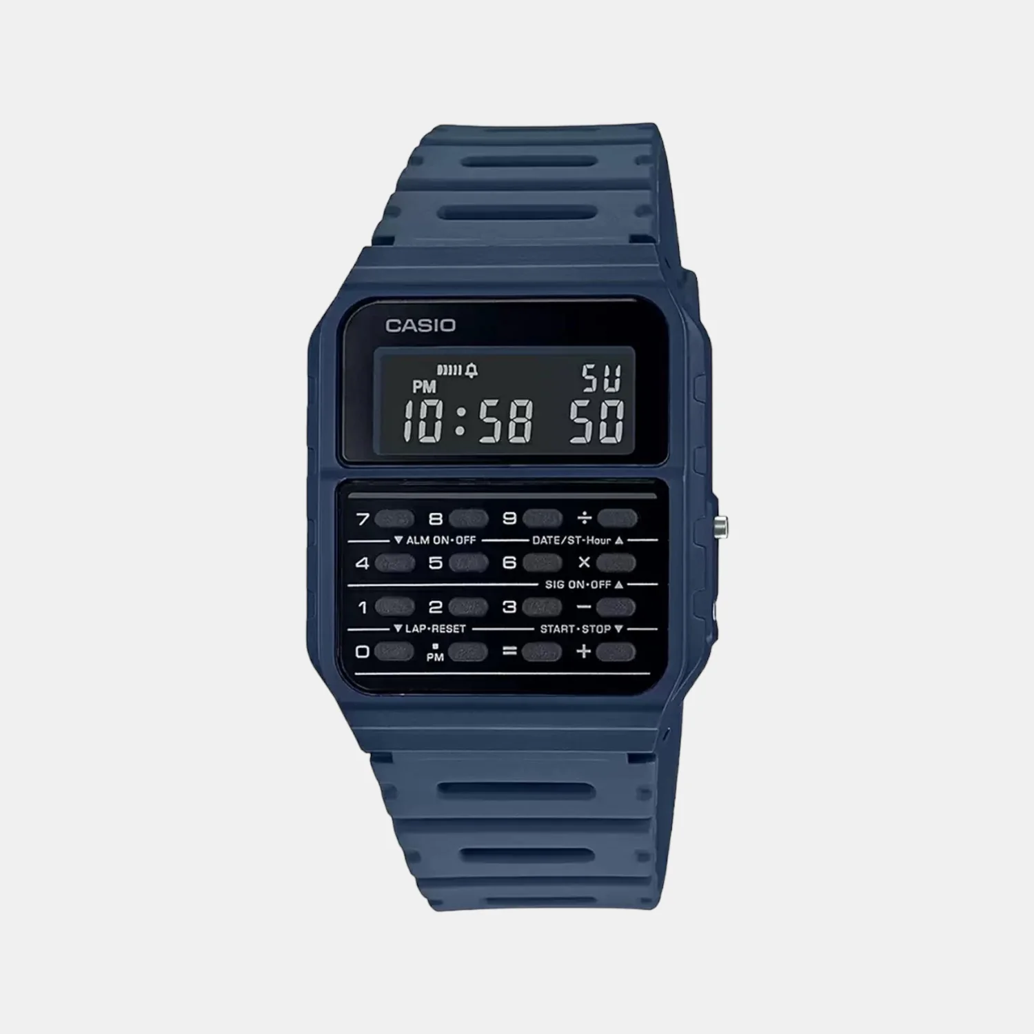 Vintage Men Quartz Black Dial Digital Resin Watch D209