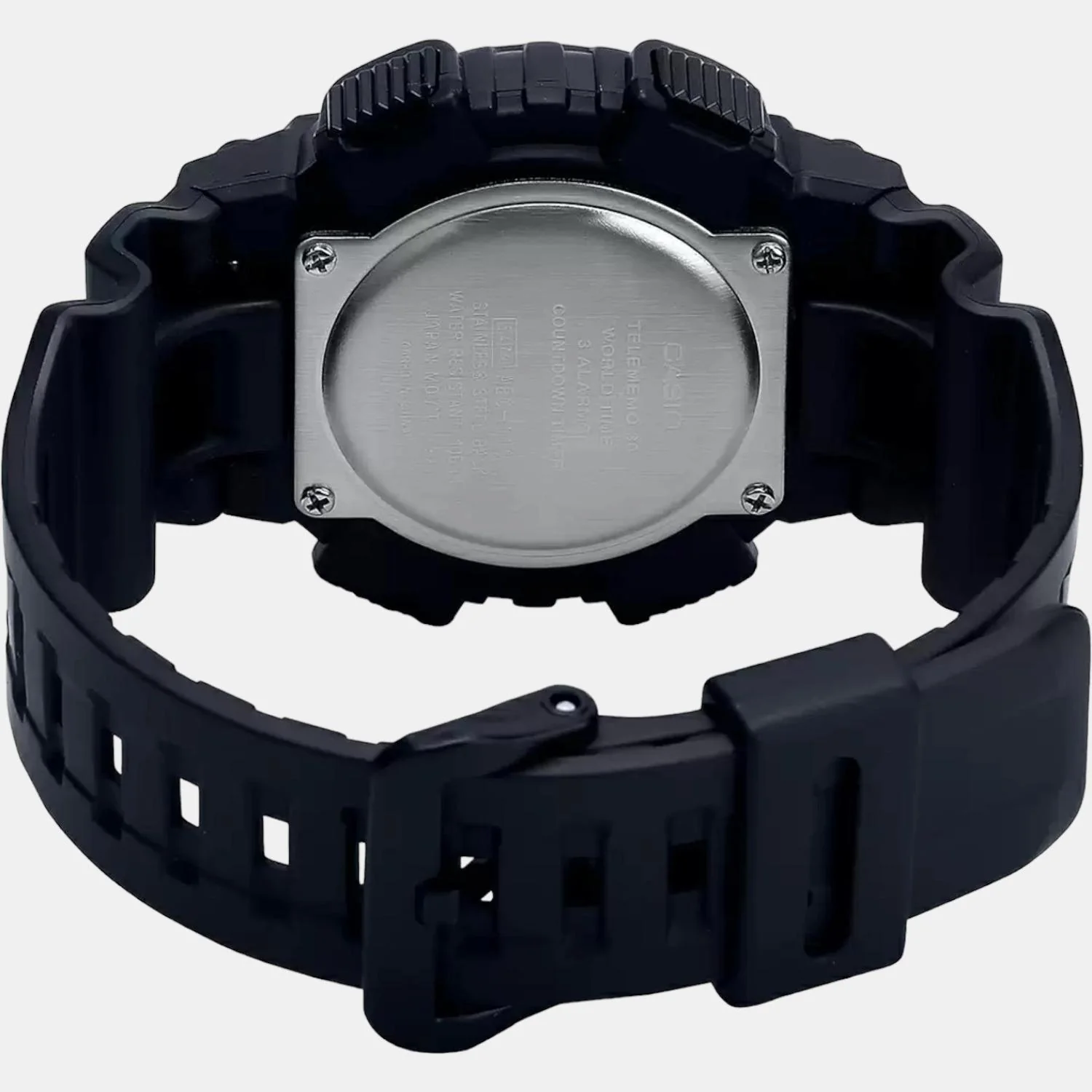 Youth Men Quartz Black Dial Analog-Digital Resin Watch AD218 - Image 7