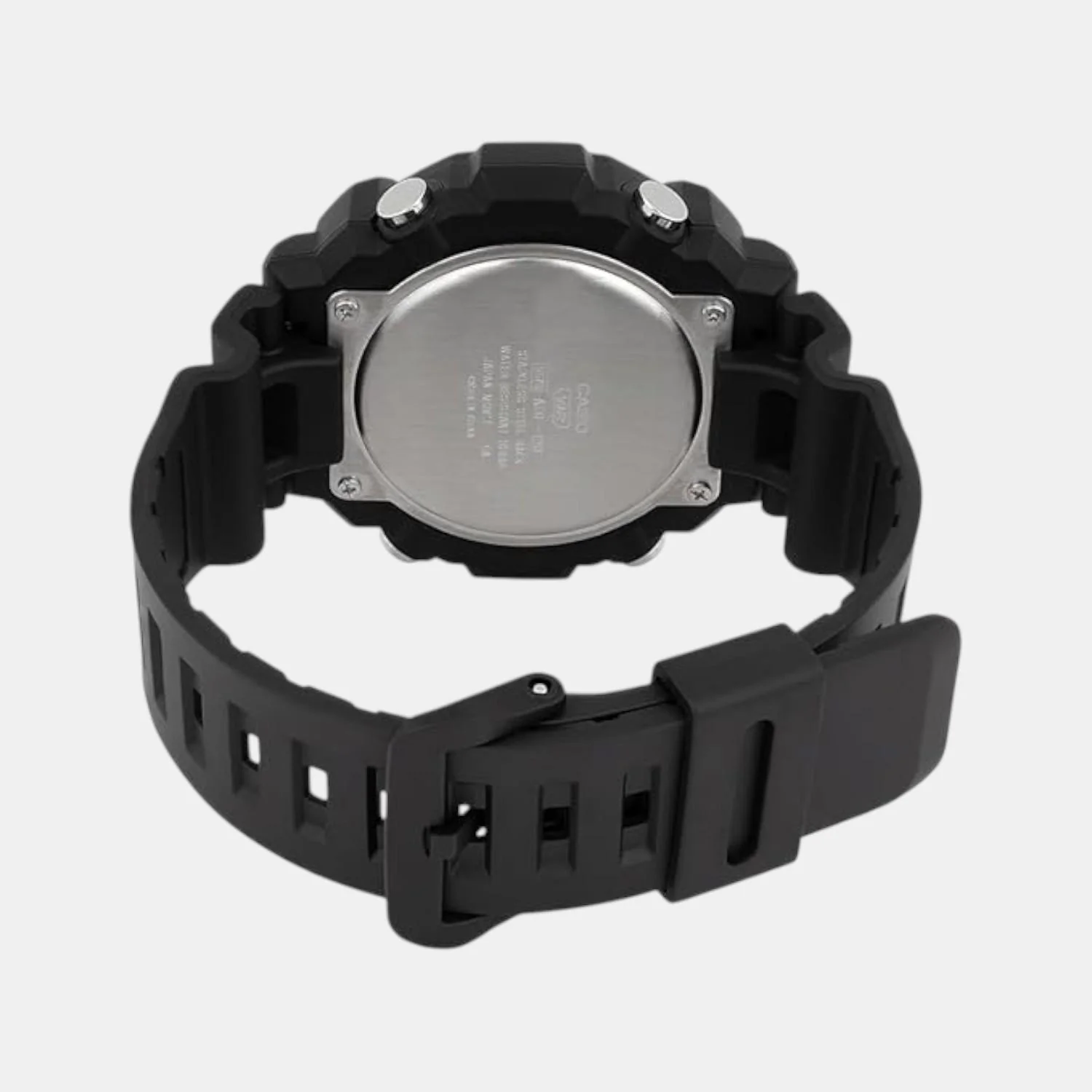 Youth Men Quartz Black Dial Analog-Digital Resin Watch AD285 - Image 5