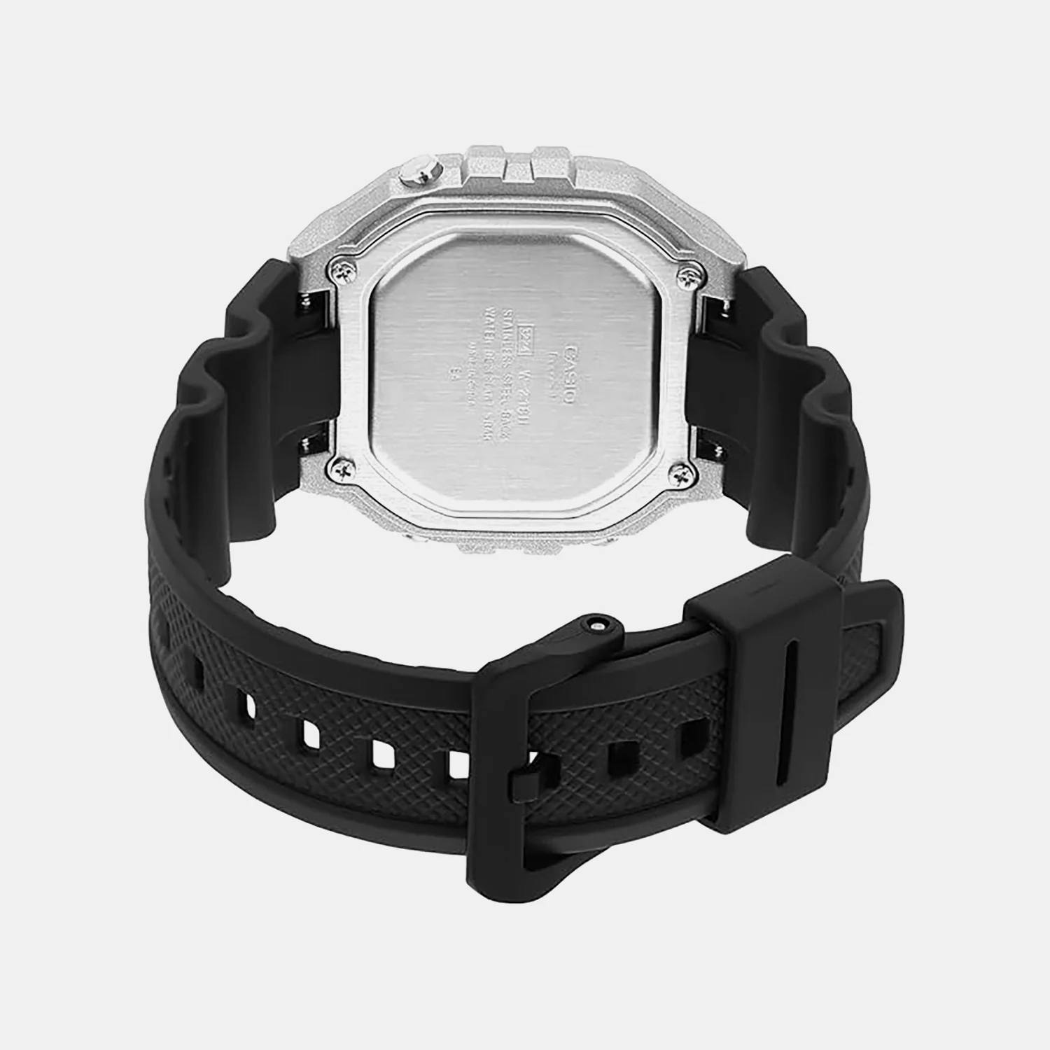 Youth Men Quartz Black Dial Digital Resin Watch D374 - Image 4
