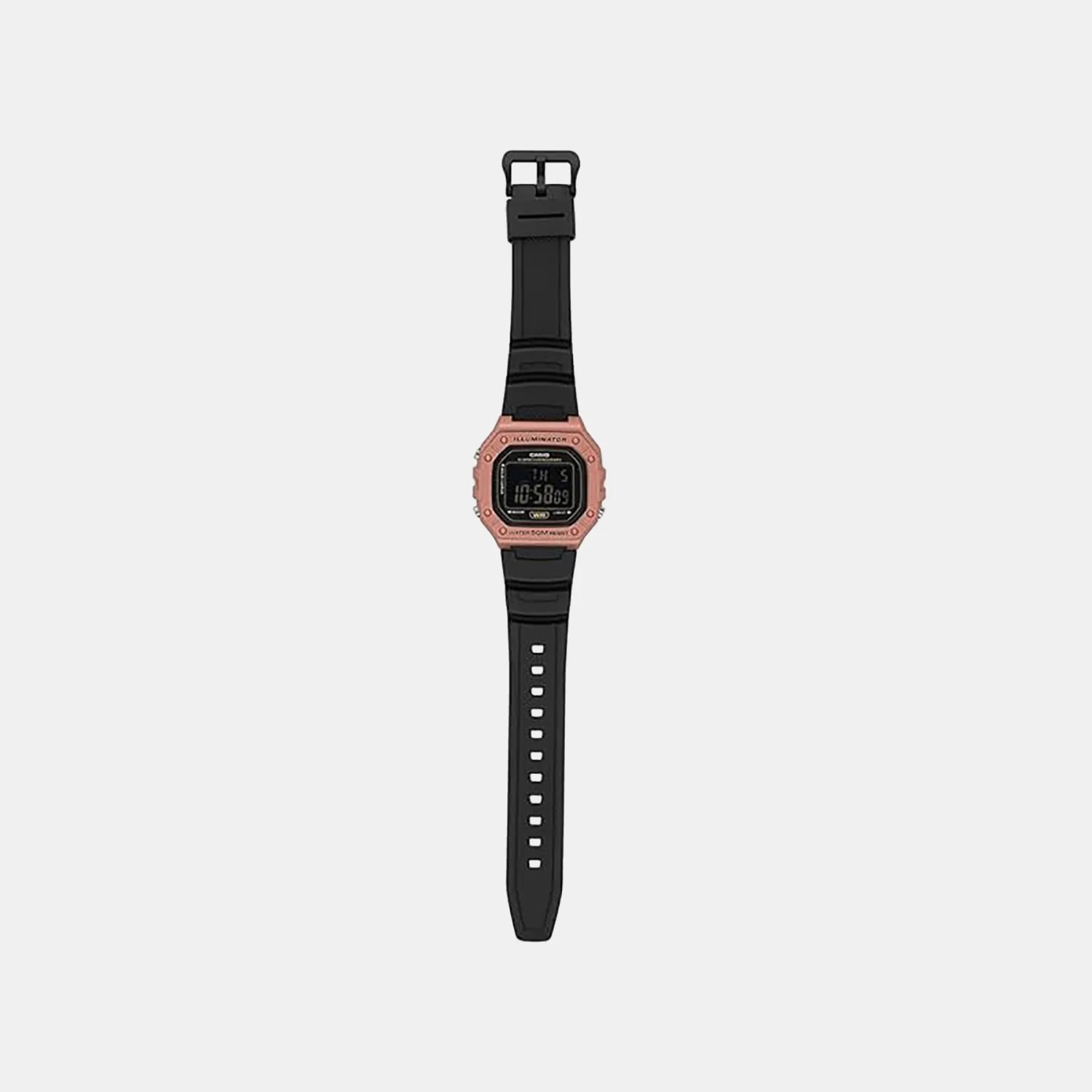 Youth Men Quartz Black Dial Digital Resin Watch D375 - Image 5