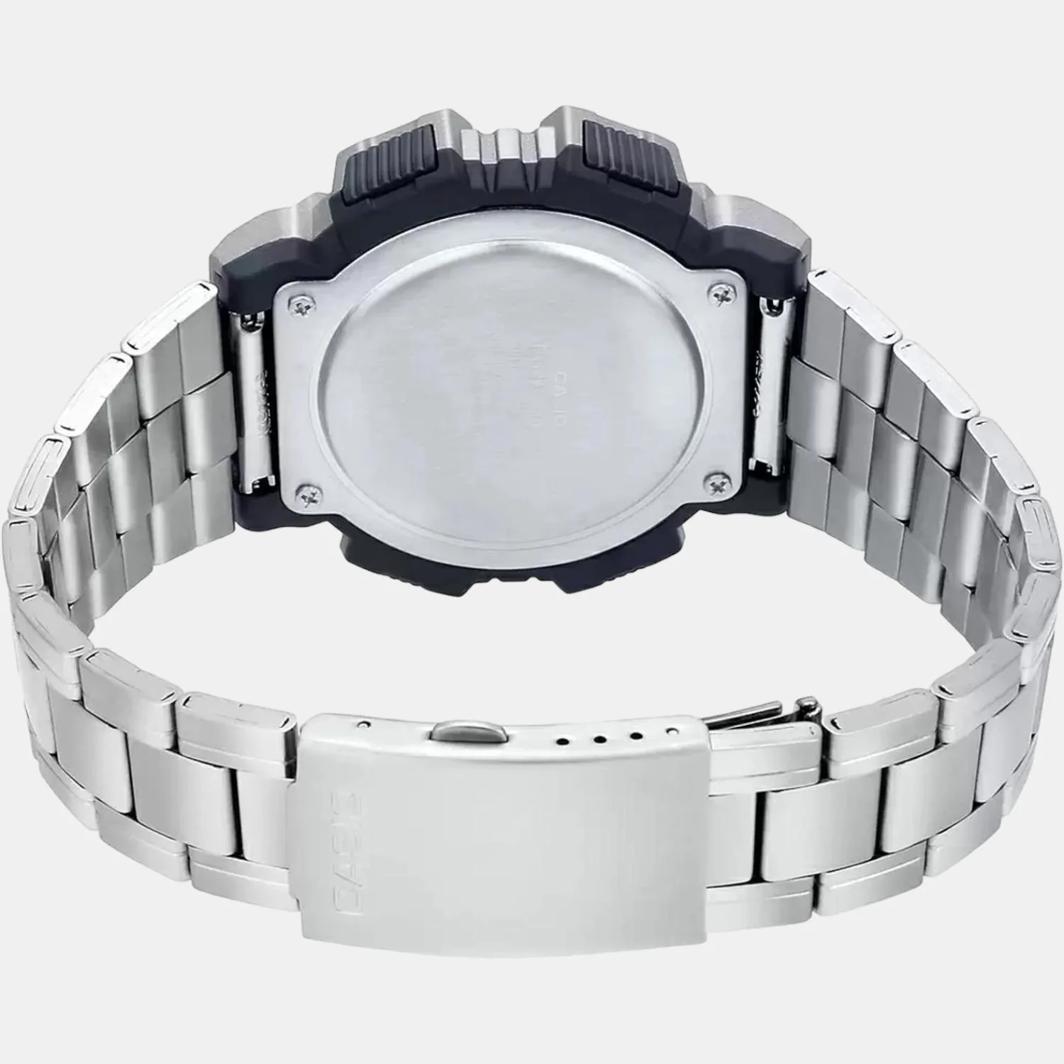Youth Men Quartz Black Dial Digital Stainless Steel Watch D153 - Image 2