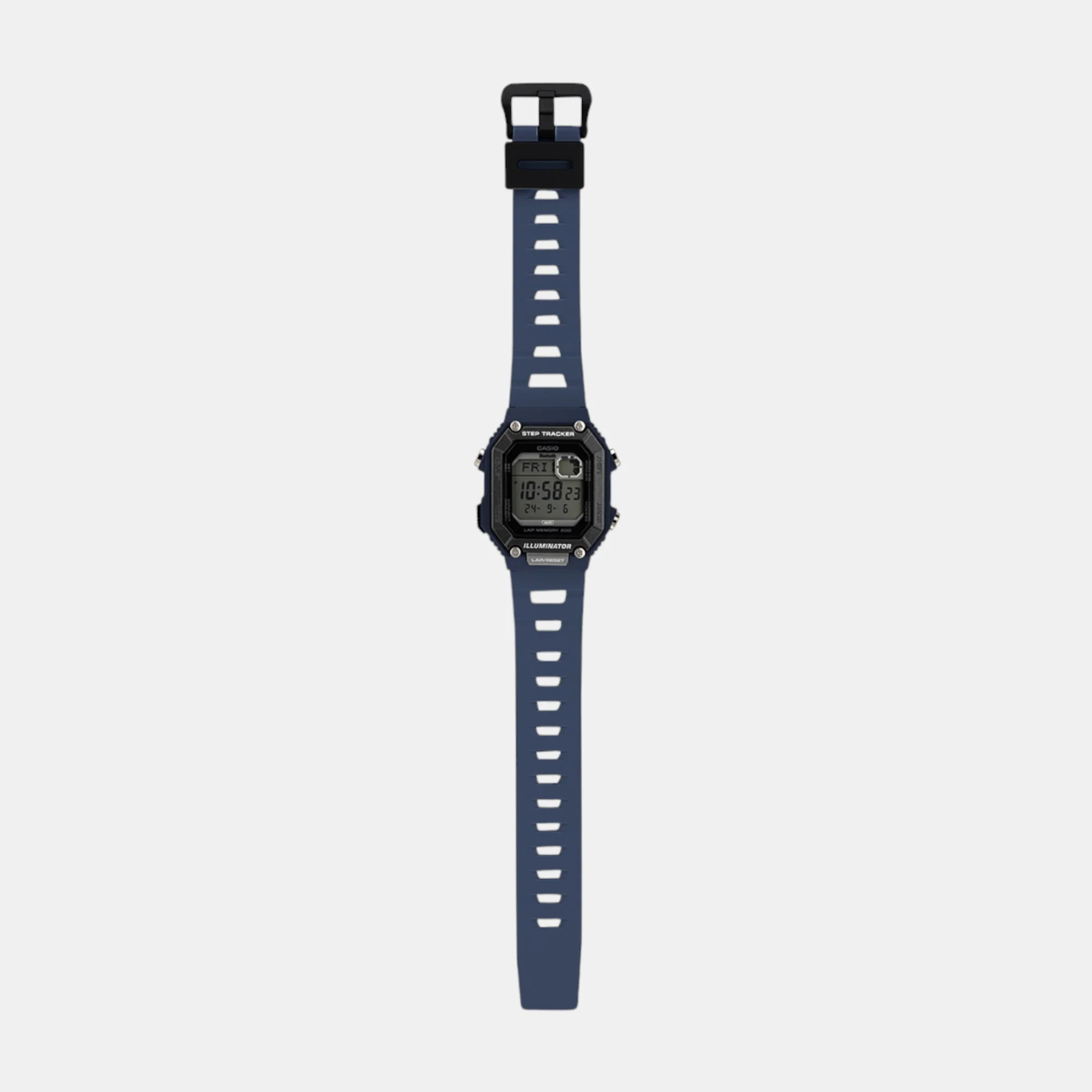 Youth Men Quartz Black Dial Digital Resin Watch D353 - Image 8