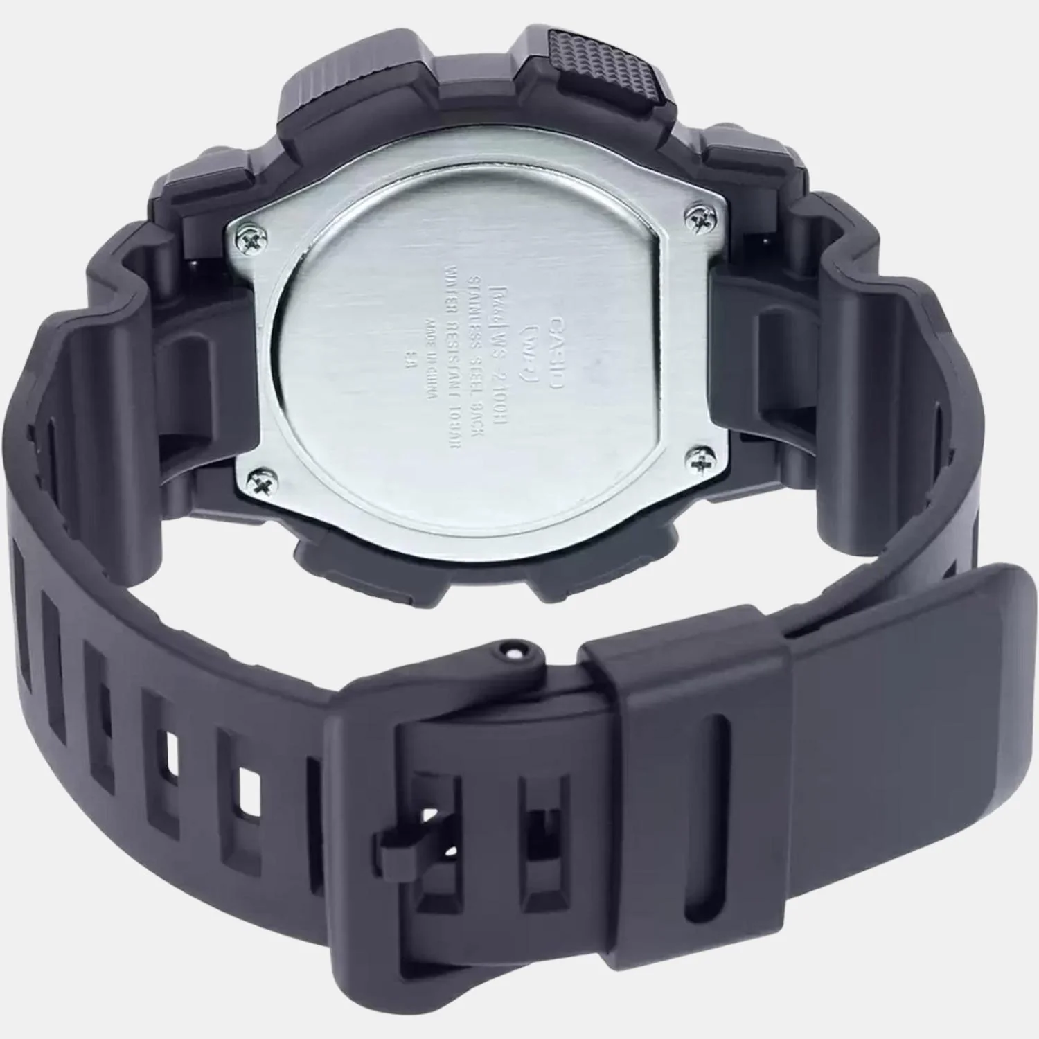 Youth Unisex Quartz Black Dial Digital Resin Watch D245 - Image 4