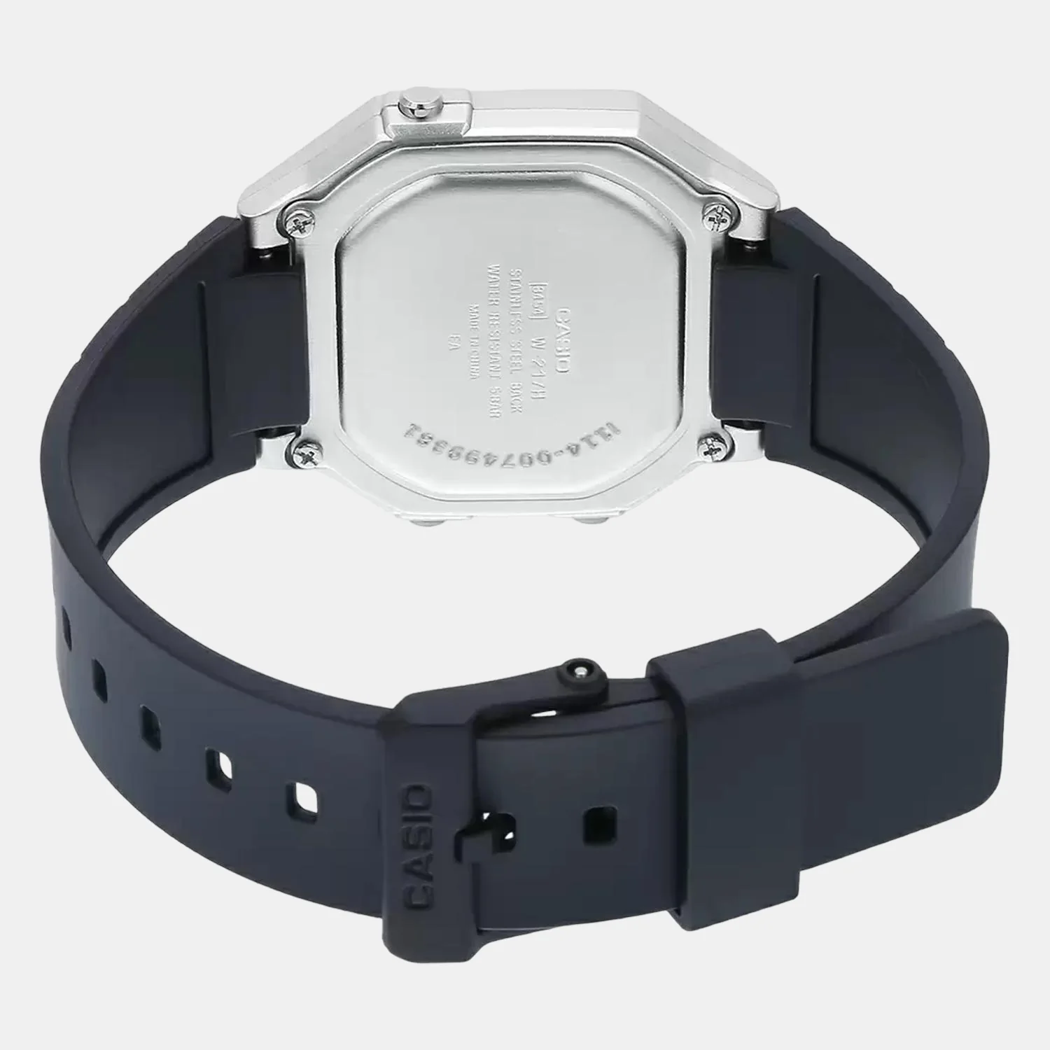 Youth Unisex Quartz Black Dial Digital Resin Watch I114 - Image 5