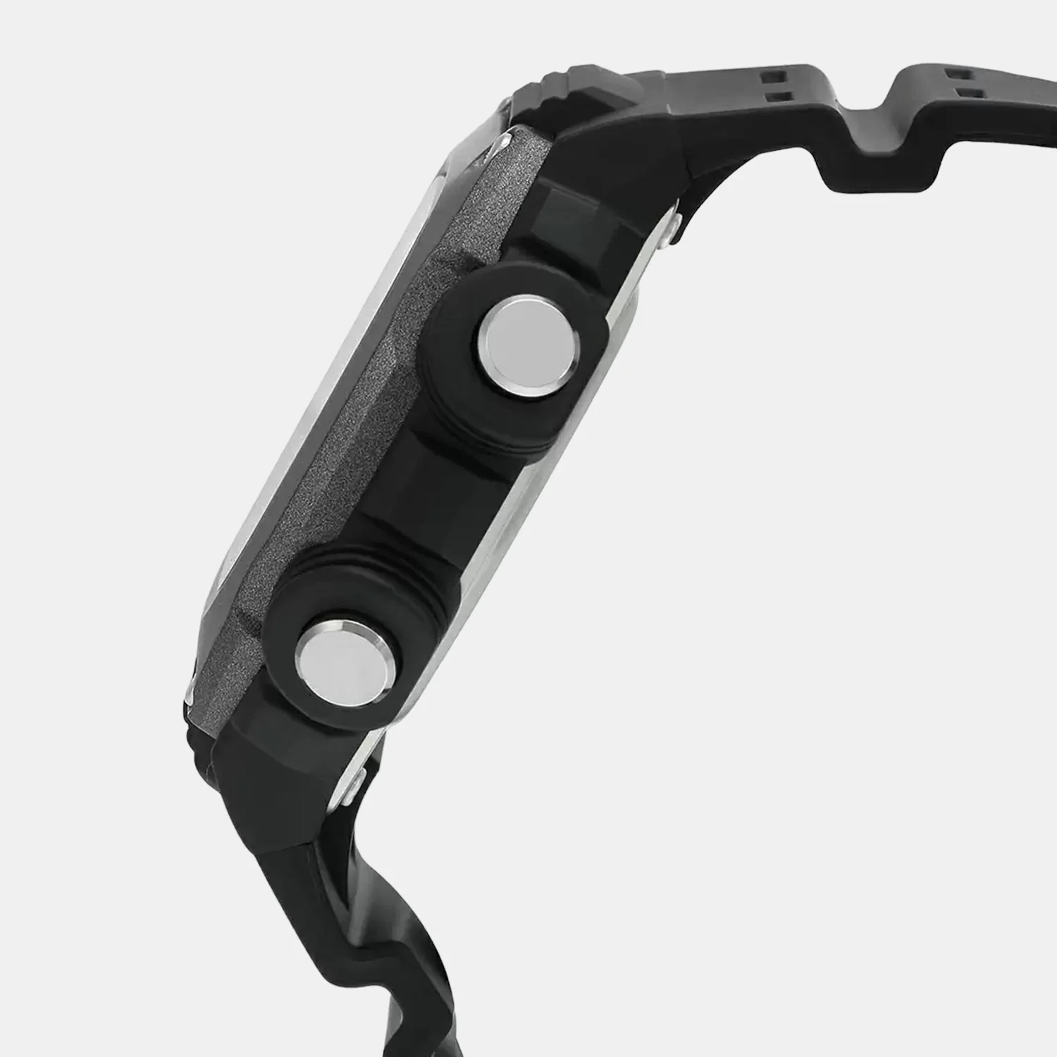 Youth Unisex Quartz Black Dial Digital Resin Watch I116 - Image 3