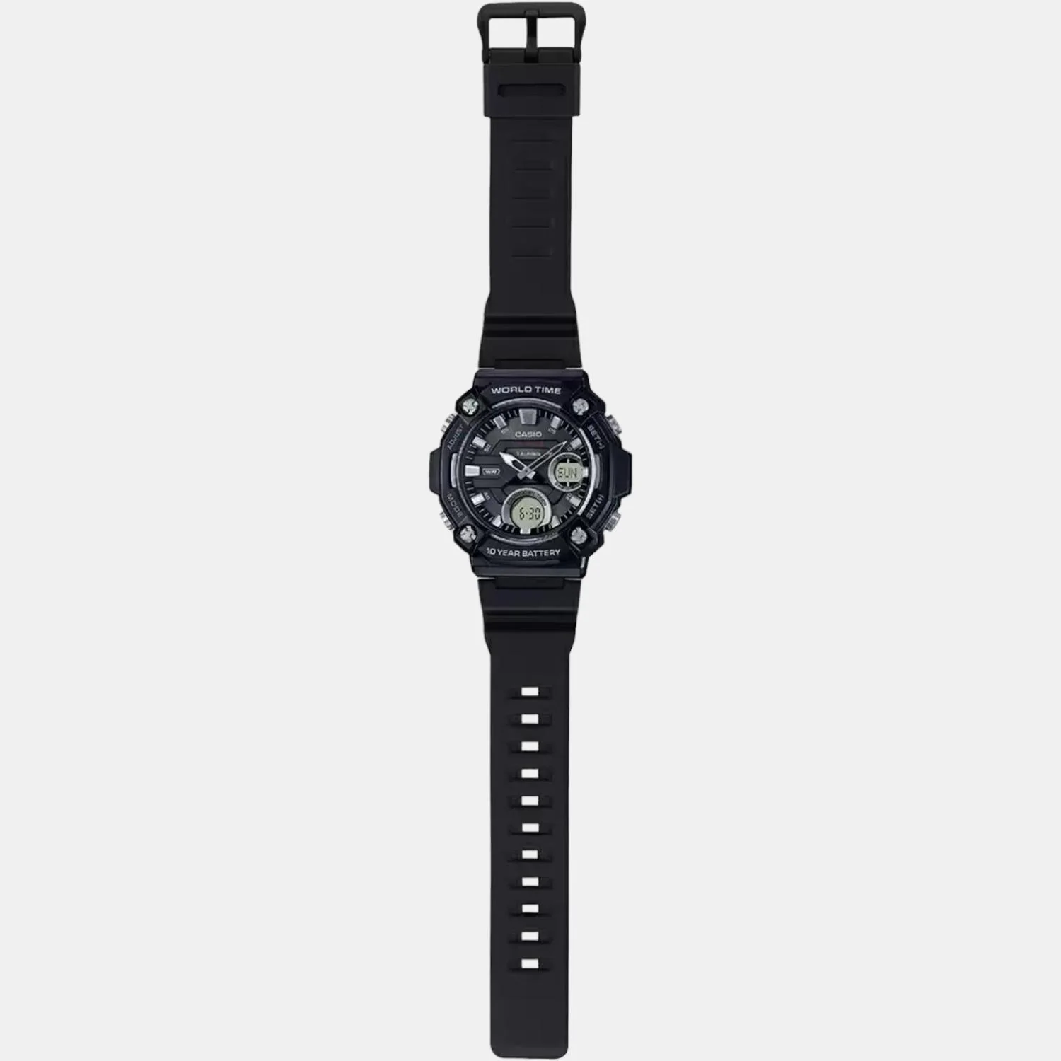 Youth Unisex Quartz Grey Dial Analog-Digital Resin Watch AD262 - Image 5