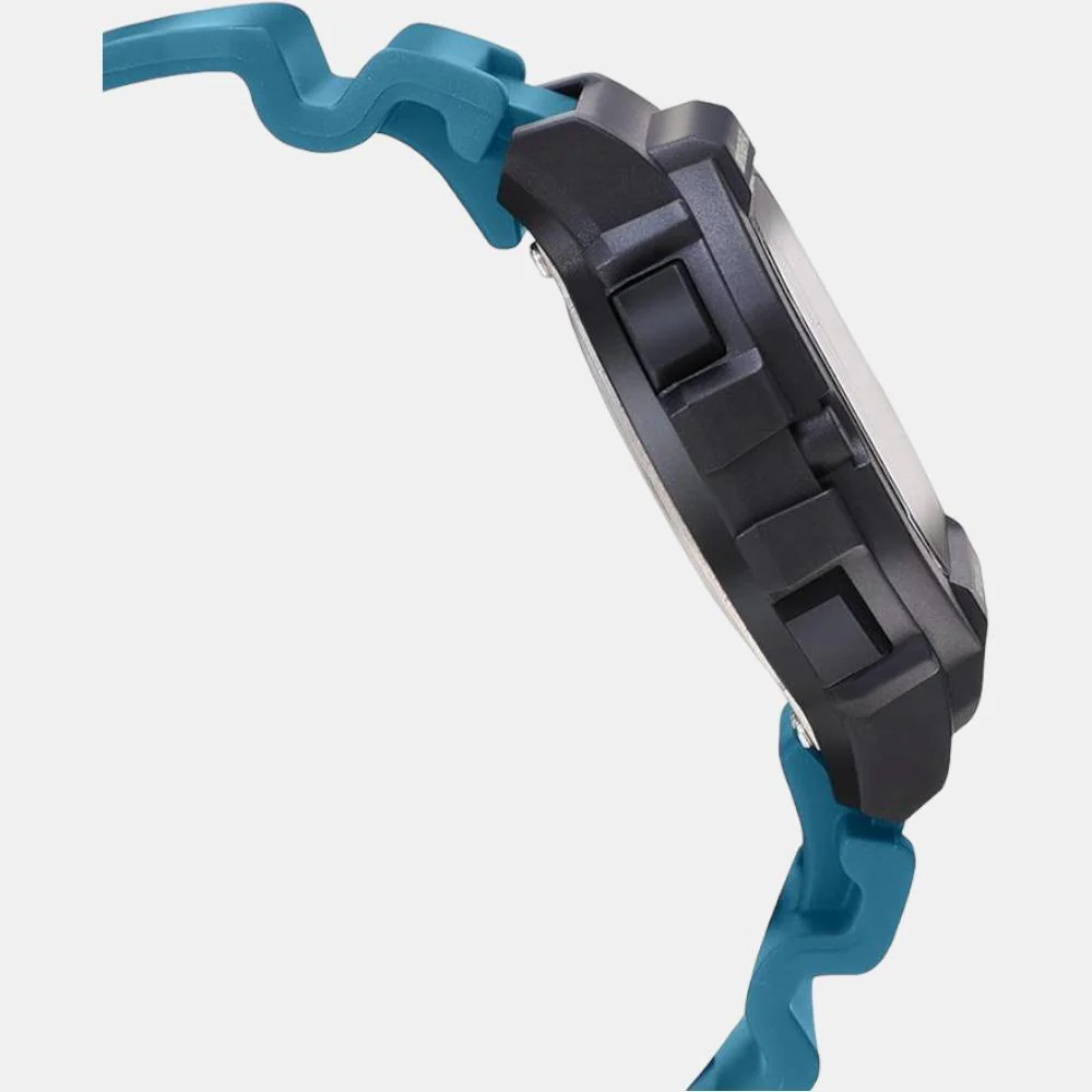 Youth Unisex Quartz Grey Dial Digital Resin Watch D271 - Image 3