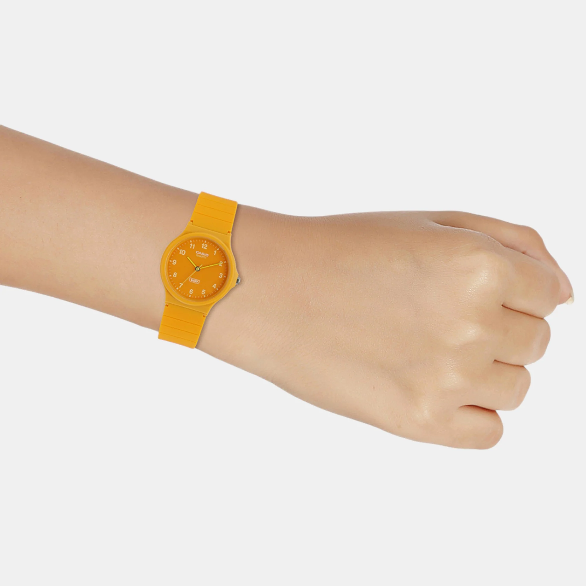 Youth Unisex Quartz Orange Dial Analog Resin Watch AD276 - Image 7