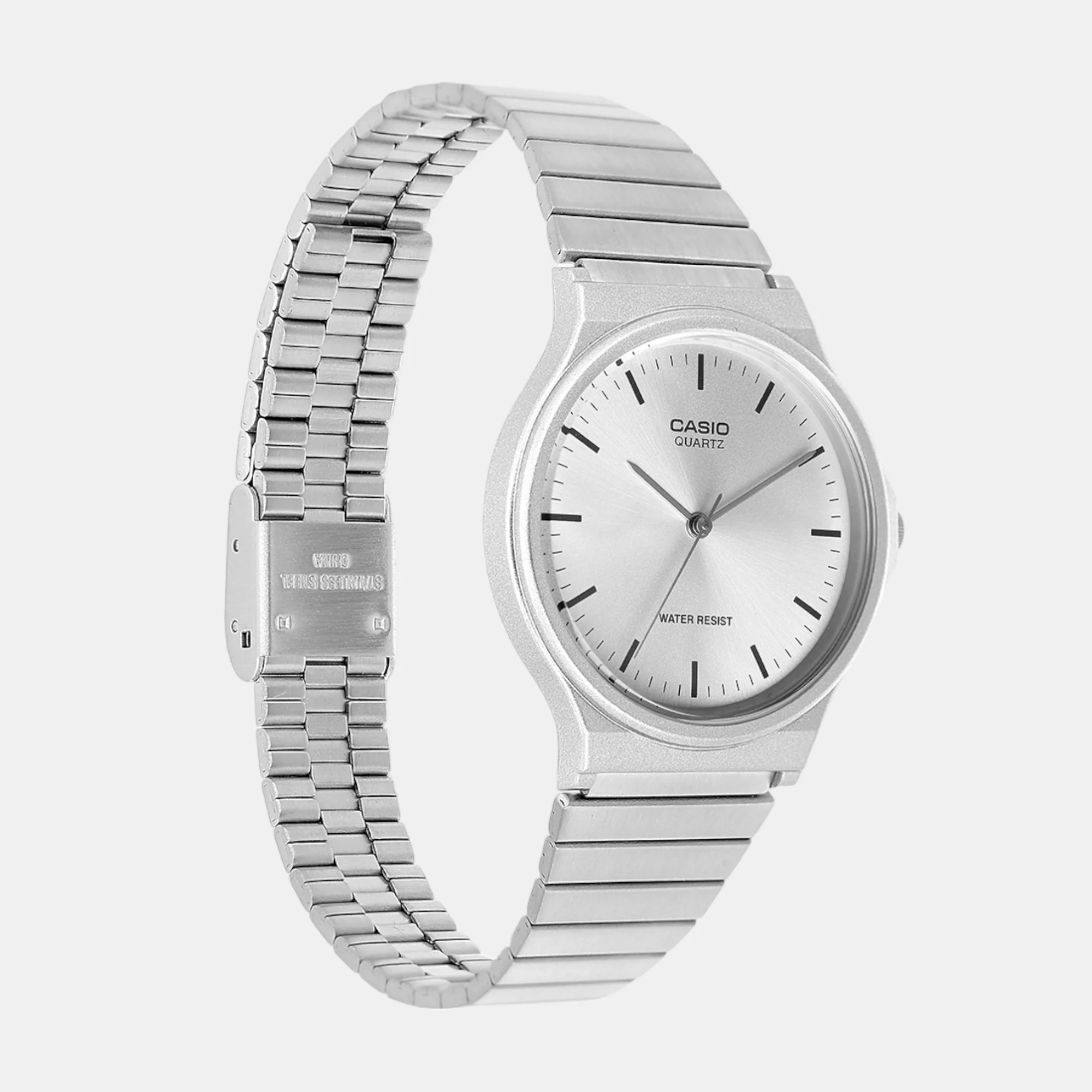 Youth Women Quartz Silver Dial Analog Stainless Steel Watch A2296 - Image 4