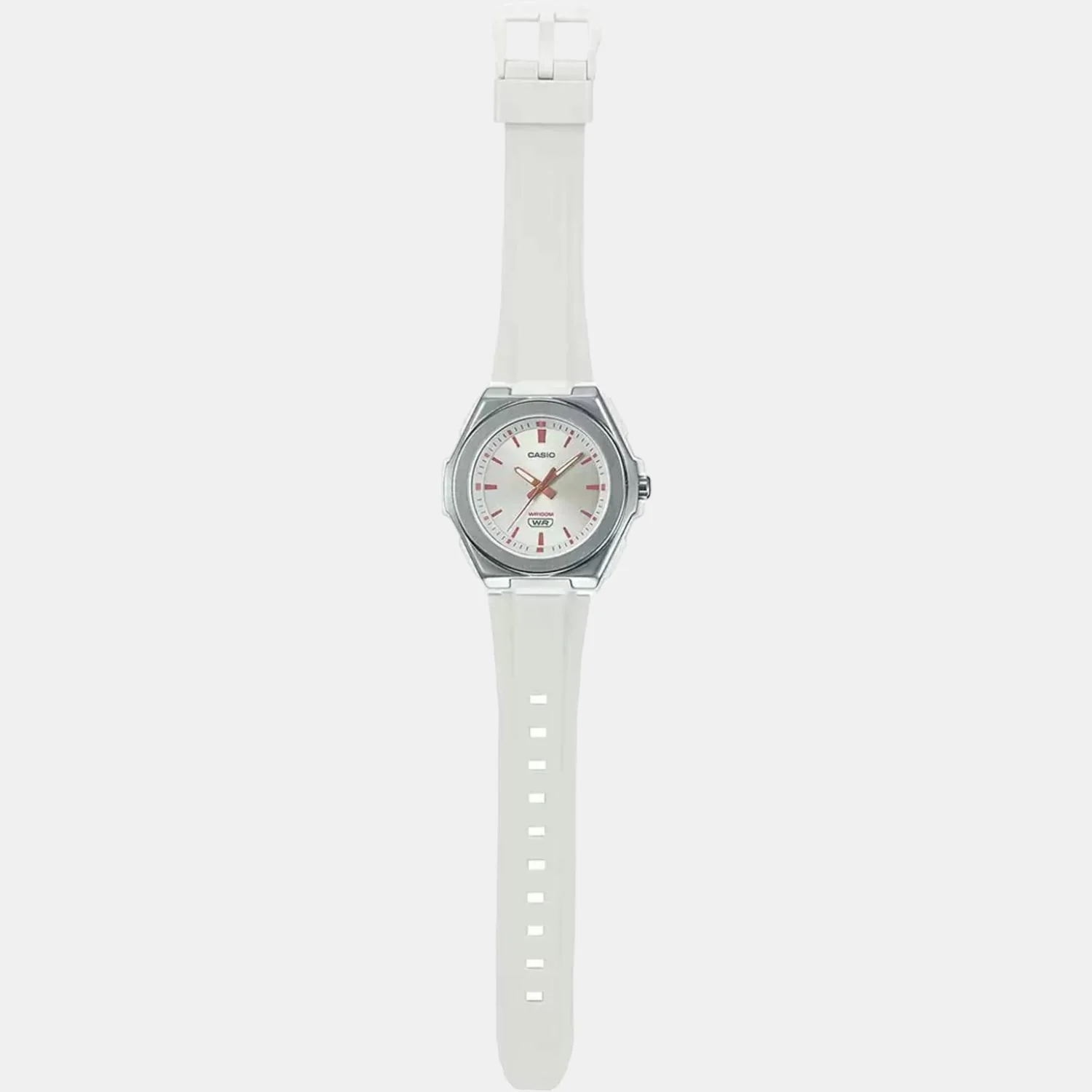 Youth Women Quartz White Dial Analog Resin Watch D221 - Image 6