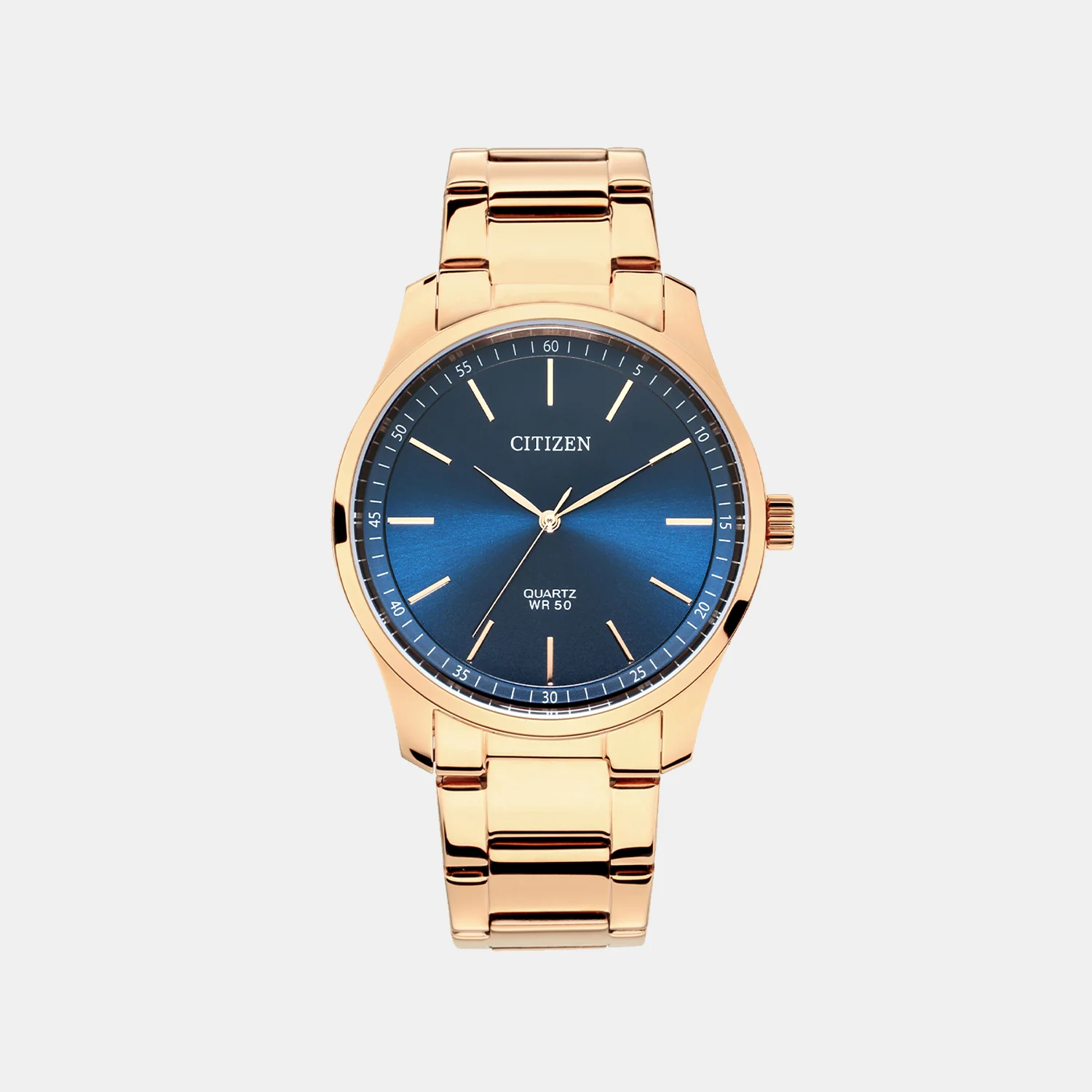 Citizen X Men Quartz Blue Dial Analog Stainless Steel Watch BH5003-51L