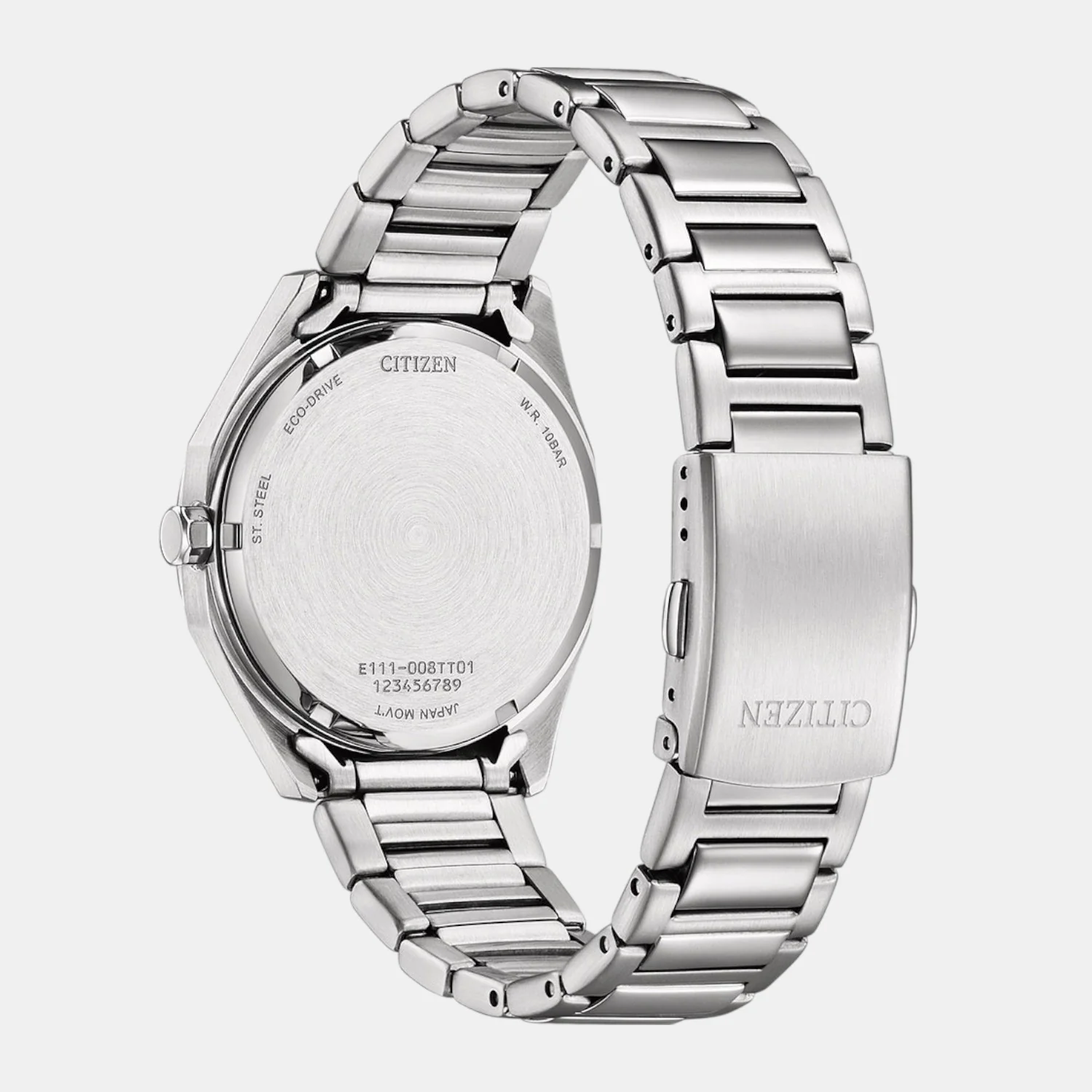 Eco-Drive Men Eco-Drive Green Dial Analog Stainless Steel Watch BM7620-83X - Image 4