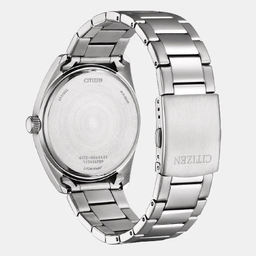 Hyperion Men Quartz Black Dial Analog Stainless Steel Watch BI5110-54E - Image 4