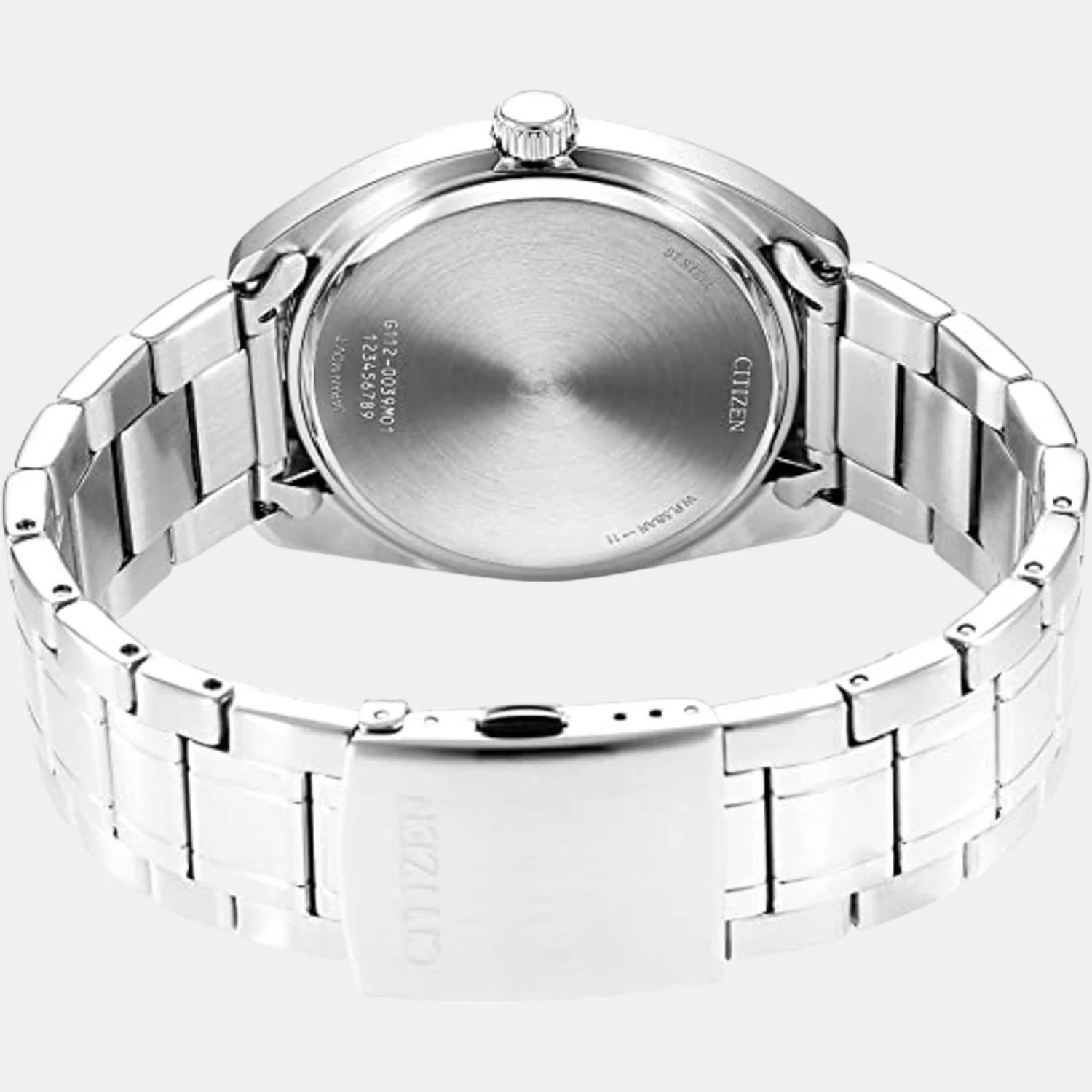 Hyperion Men Quartz White Dial Analog Stainless Steel Watch BI5100-58A - Image 2