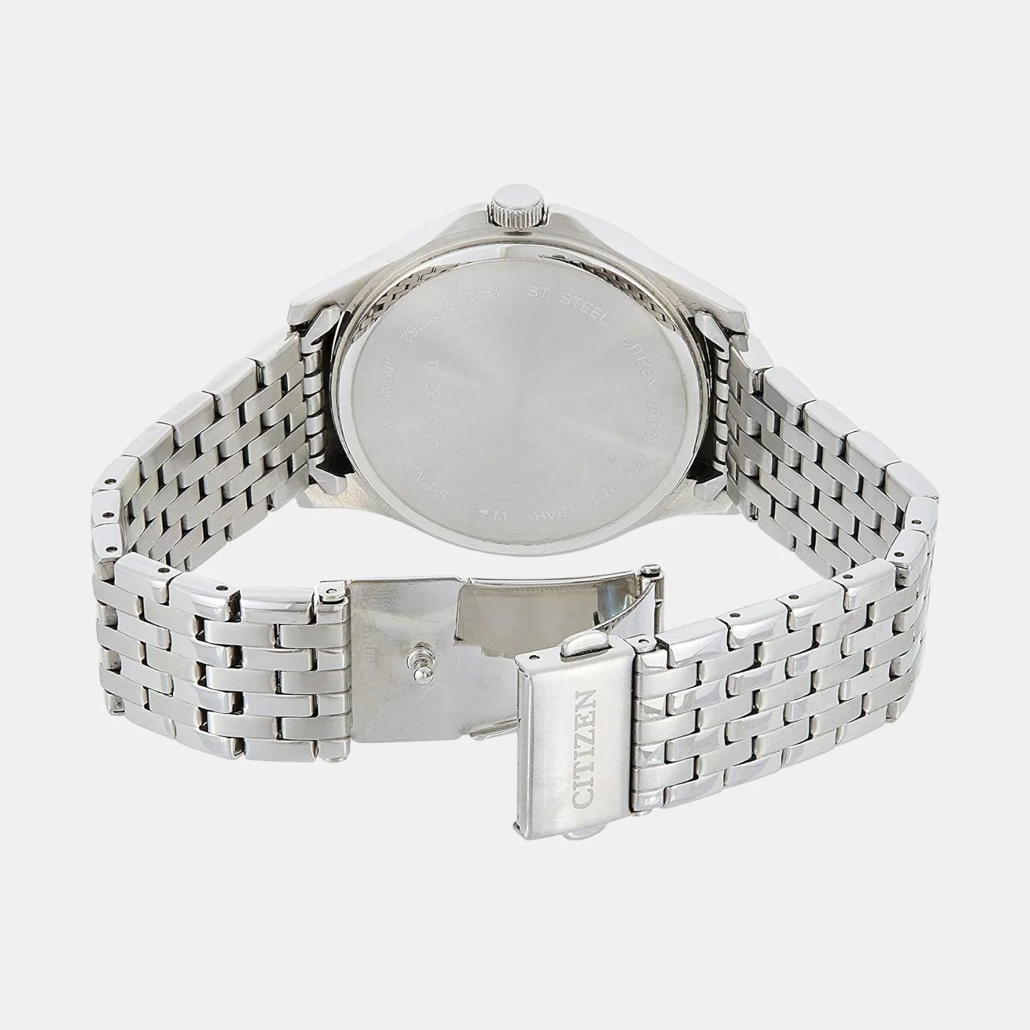 Men Quartz Black Dial Analog Stainless Steel Watch BF2020-51E - Image 2