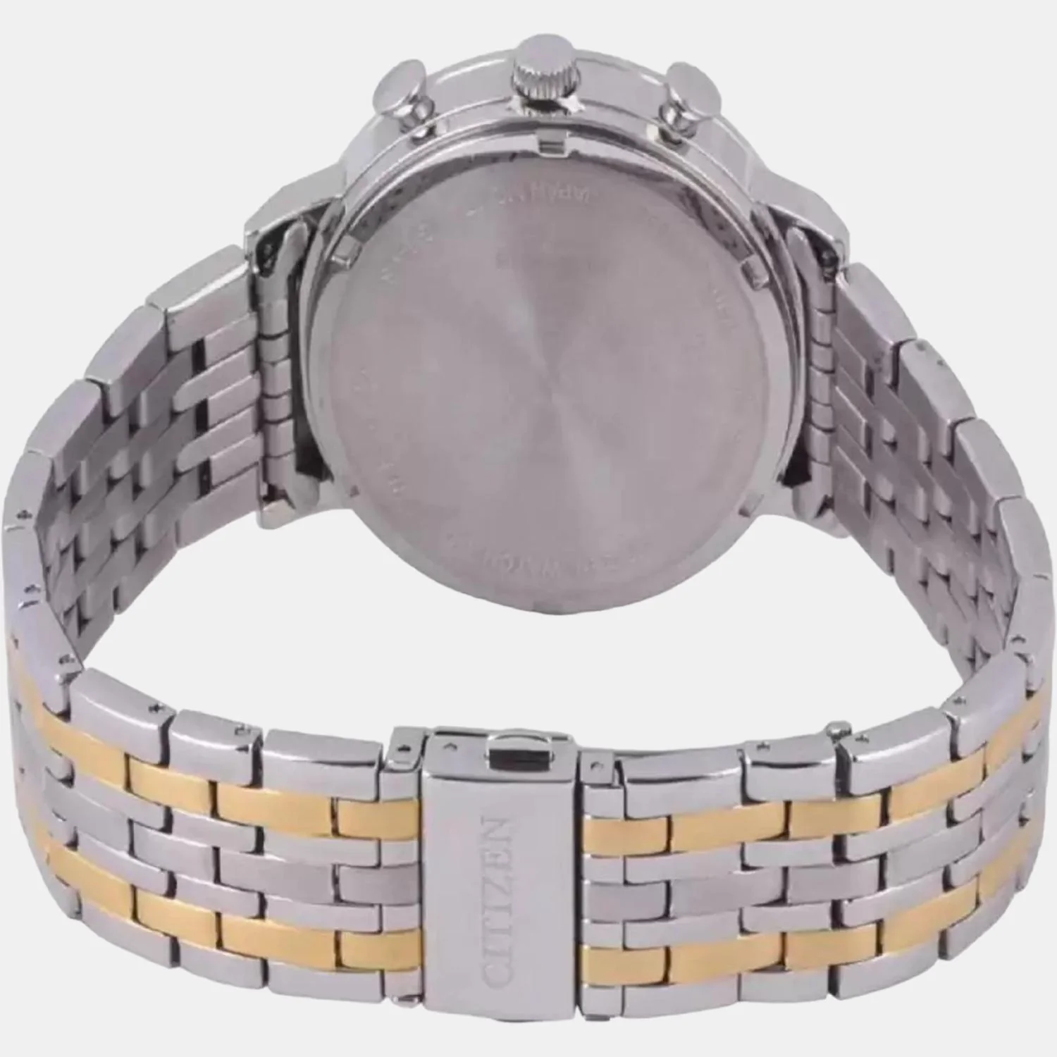 Men Quartz Silver Dial Chronograph Stainless Steel Watch AN3614-54A - Image 5