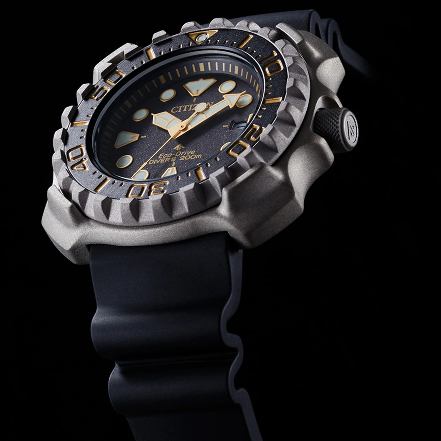 Promaster Men Quartz Black Dial Analog Rubber Watch BN0220-16E - Image 8