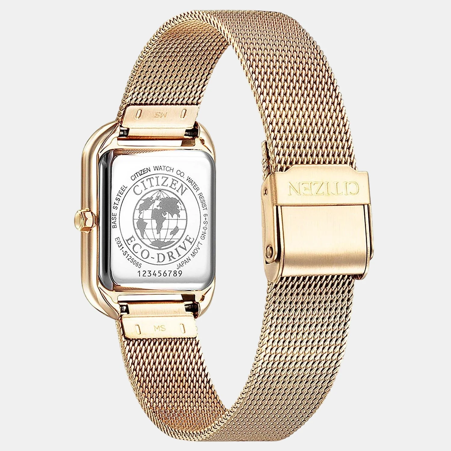 Women Quartz White Dial Analog Stainless Steel Watch EM0493-85P - Image 3