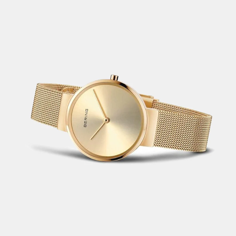 Classic Women Gold Dial Analog Stainless Steel Watch 14531-333 - Image 3