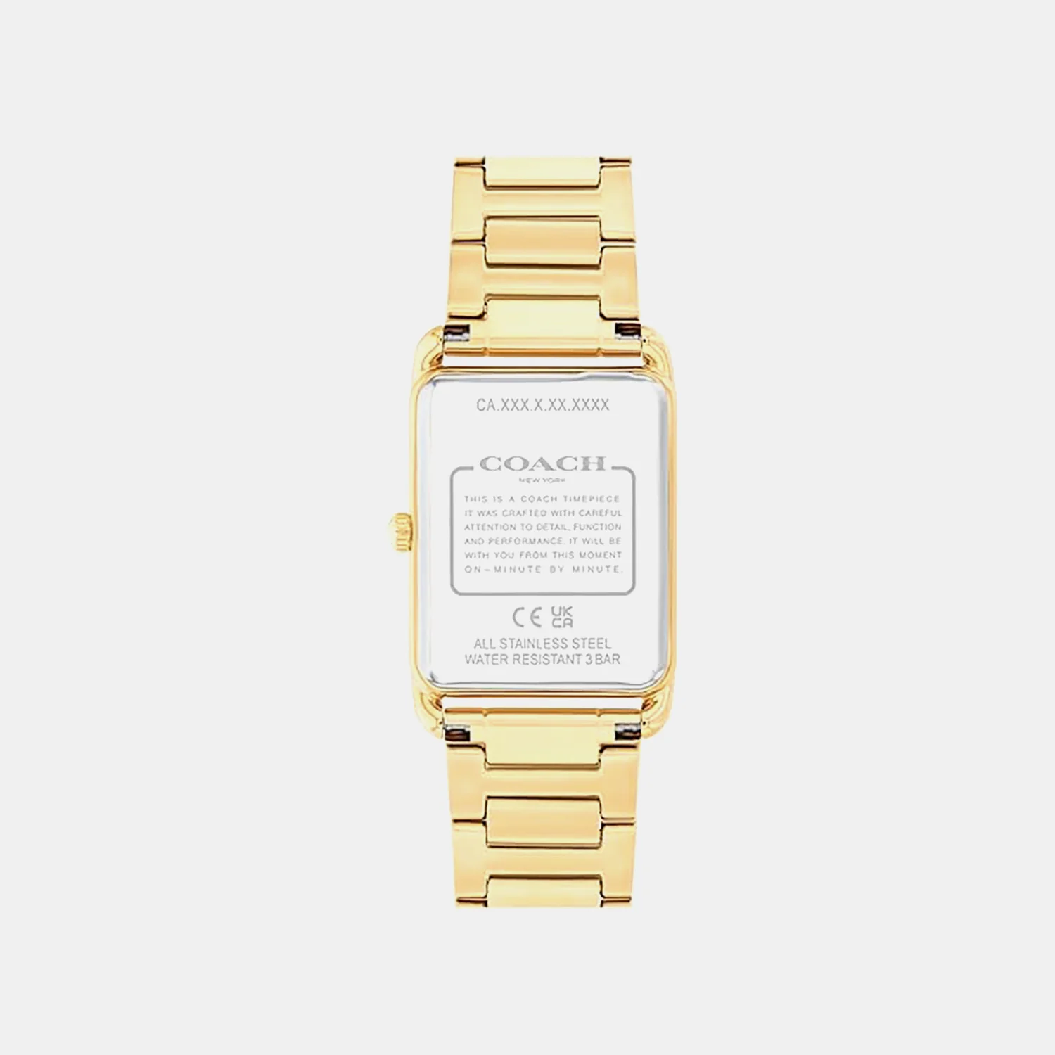 Elliot Unisex Quartz Silver Dial Analog Stainless Steel Watch 14400048 - Image 3