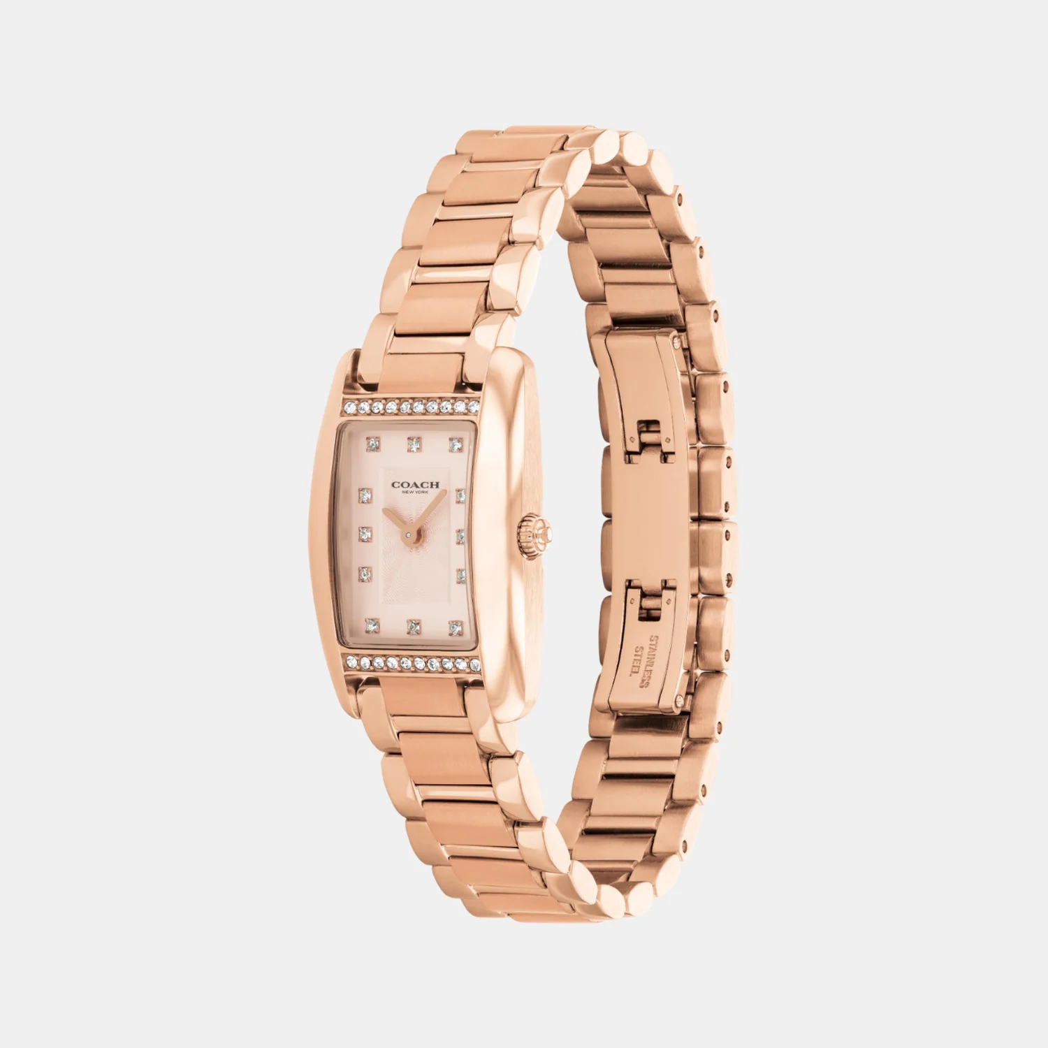 Reese Women Quartz Rose Gold Dial Analog Stainless Steel Watch 14504589 - Image 3